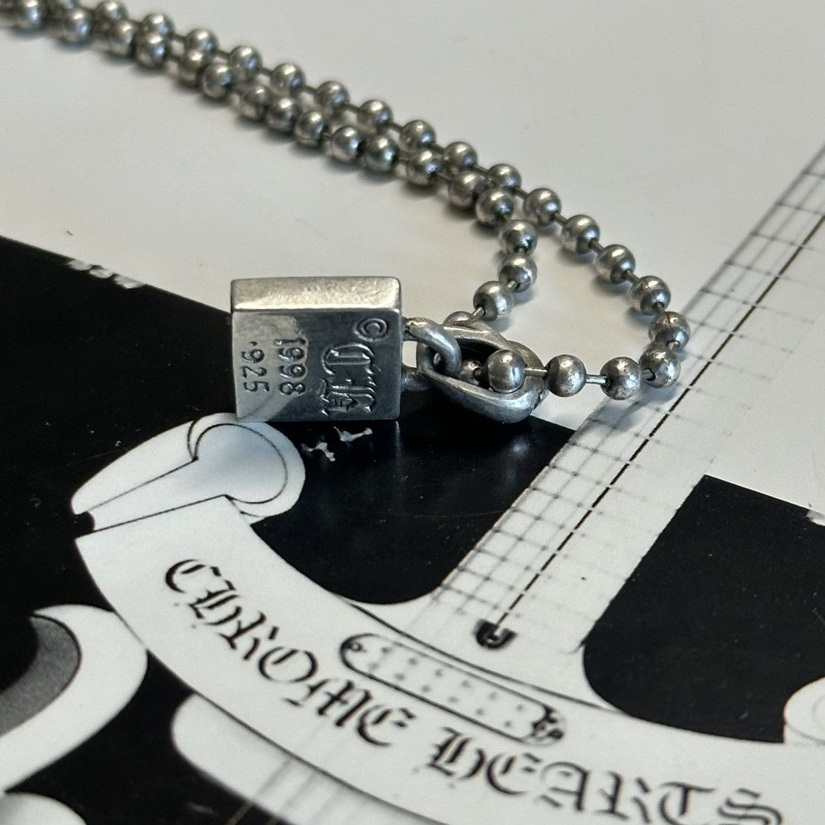 CHROME HEARTS FRAMED FLORAL PENDANT - remolquesrobert.com