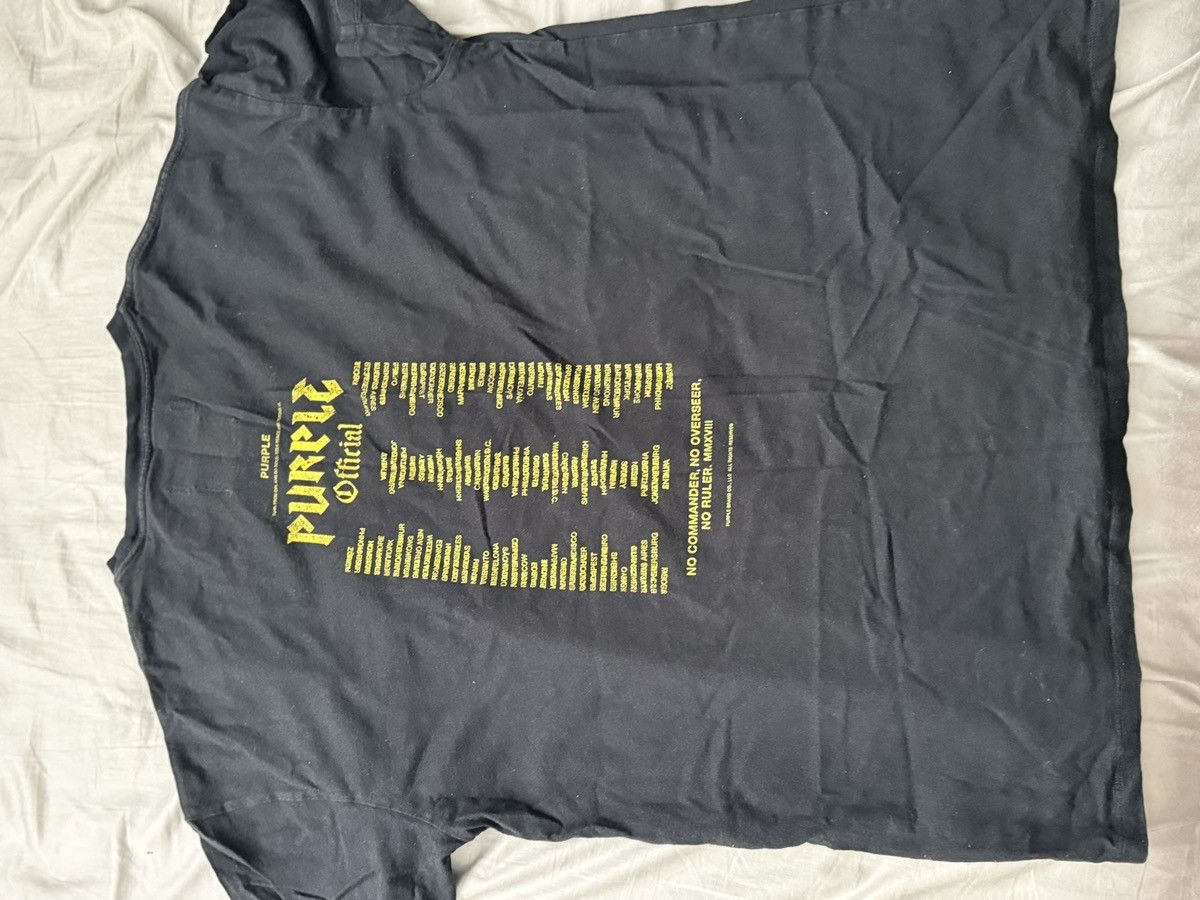 Purple Brand Purple brand concert tee Size US XL / EU 56 / 4 - 3 Thumbnail