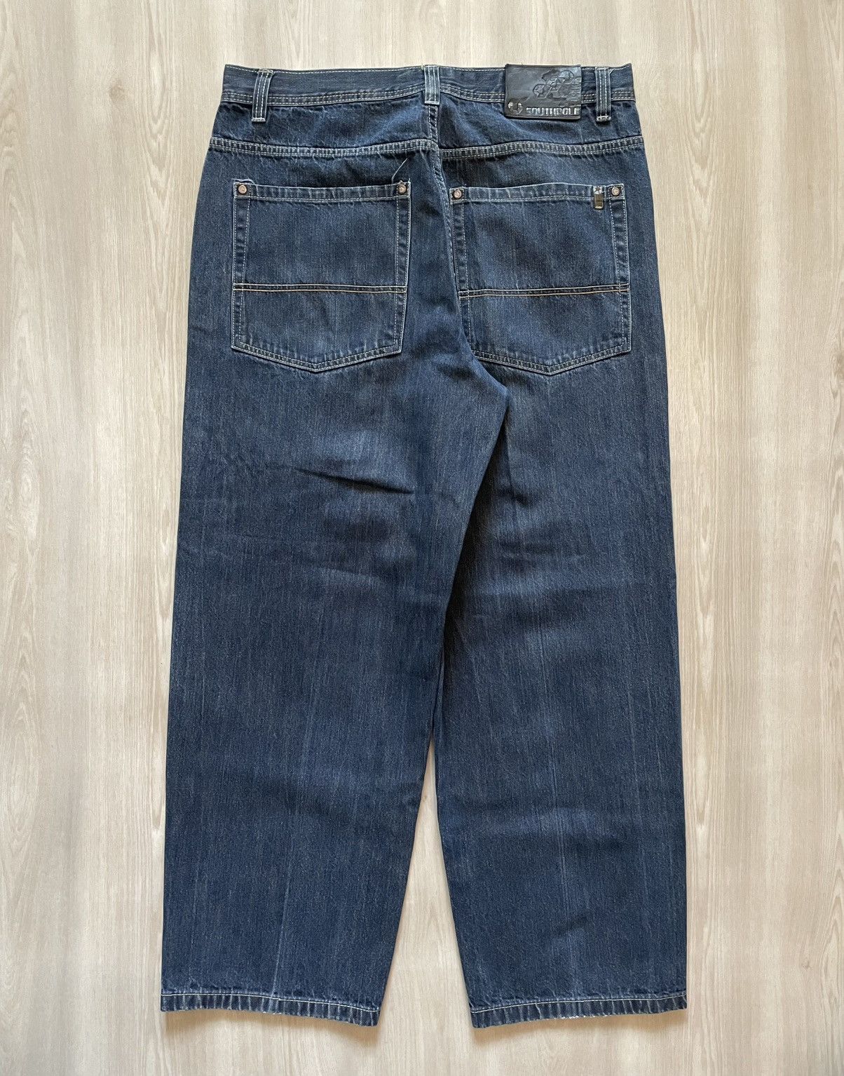 Southpole × Vintage Vintage Y2K Southpole 4180 Jeans Sz 38 Fits 37x30 Size US 37 - 1 Thumbnail