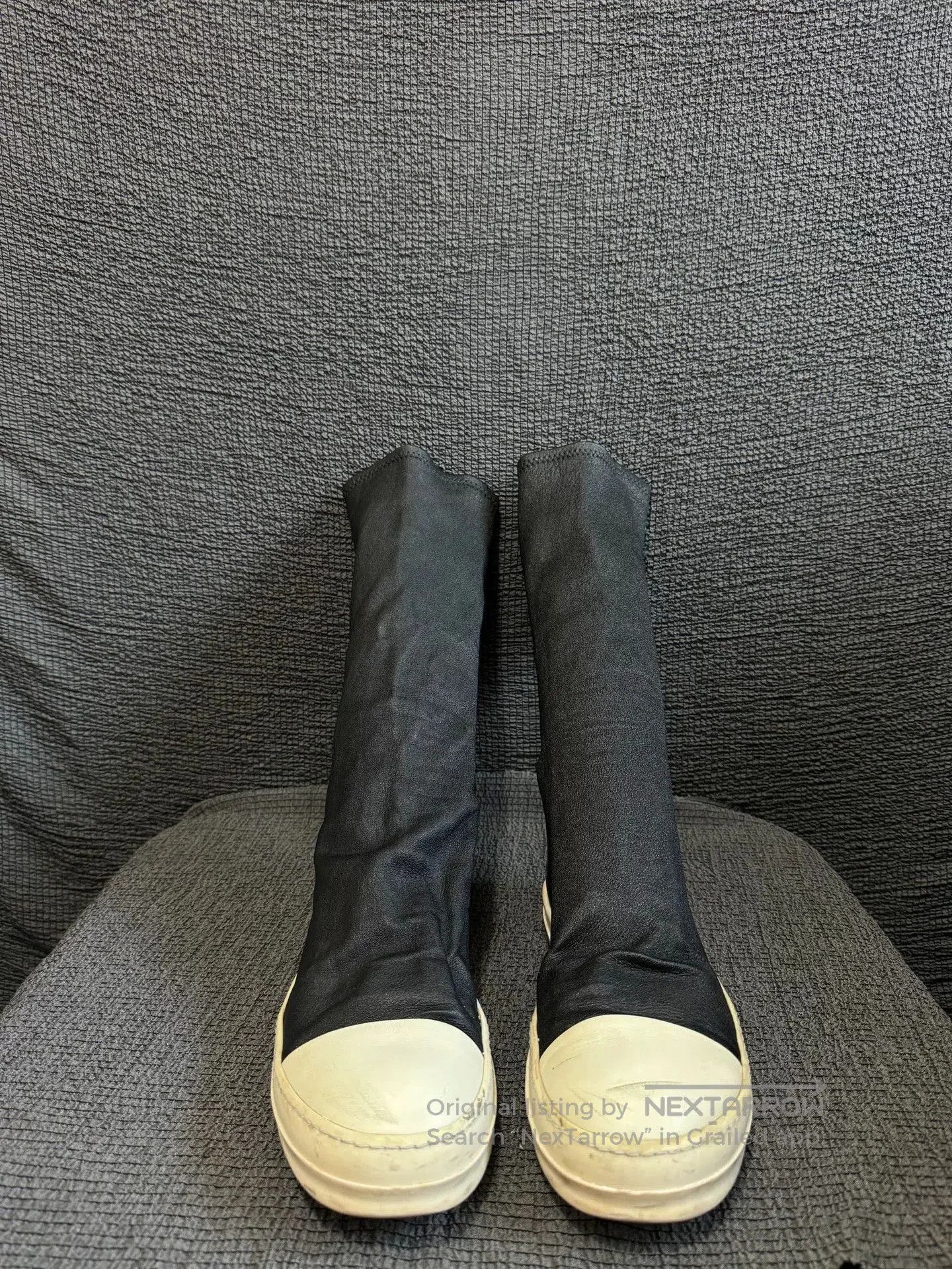 Rick Owens Rick Owens 16FW Black Leather Boots. Size US 7.5 / EU 40-41 - 6 Thumbnail