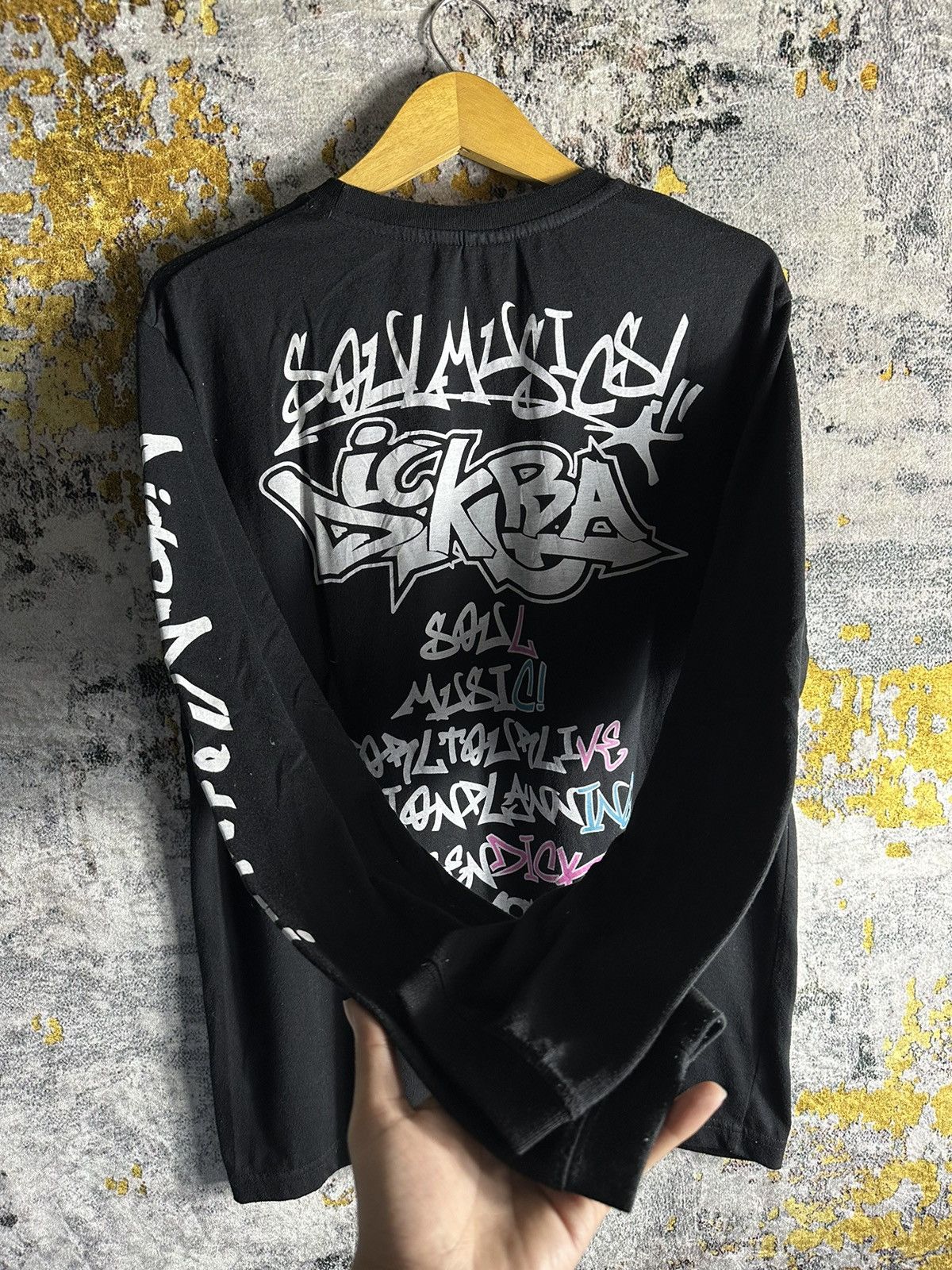 Hysteric Glamour 90s ROUGH CREATOR POEM LONG SLEEVE IFSIXWASNINE LGB STYLE Size US L / EU 52-54 / 3 - 6 Thumbnail