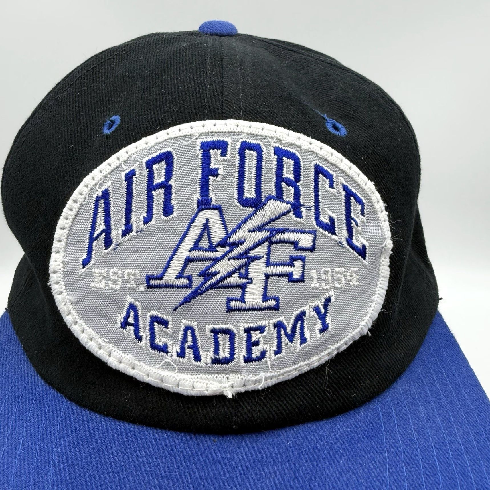 Vintage VINTAGE Lee Sport Air Force Academy SnapBack Hat Black Blue Embroidered USA Men One Sizeийн Size ONE SIZE - 2 Thumbnail