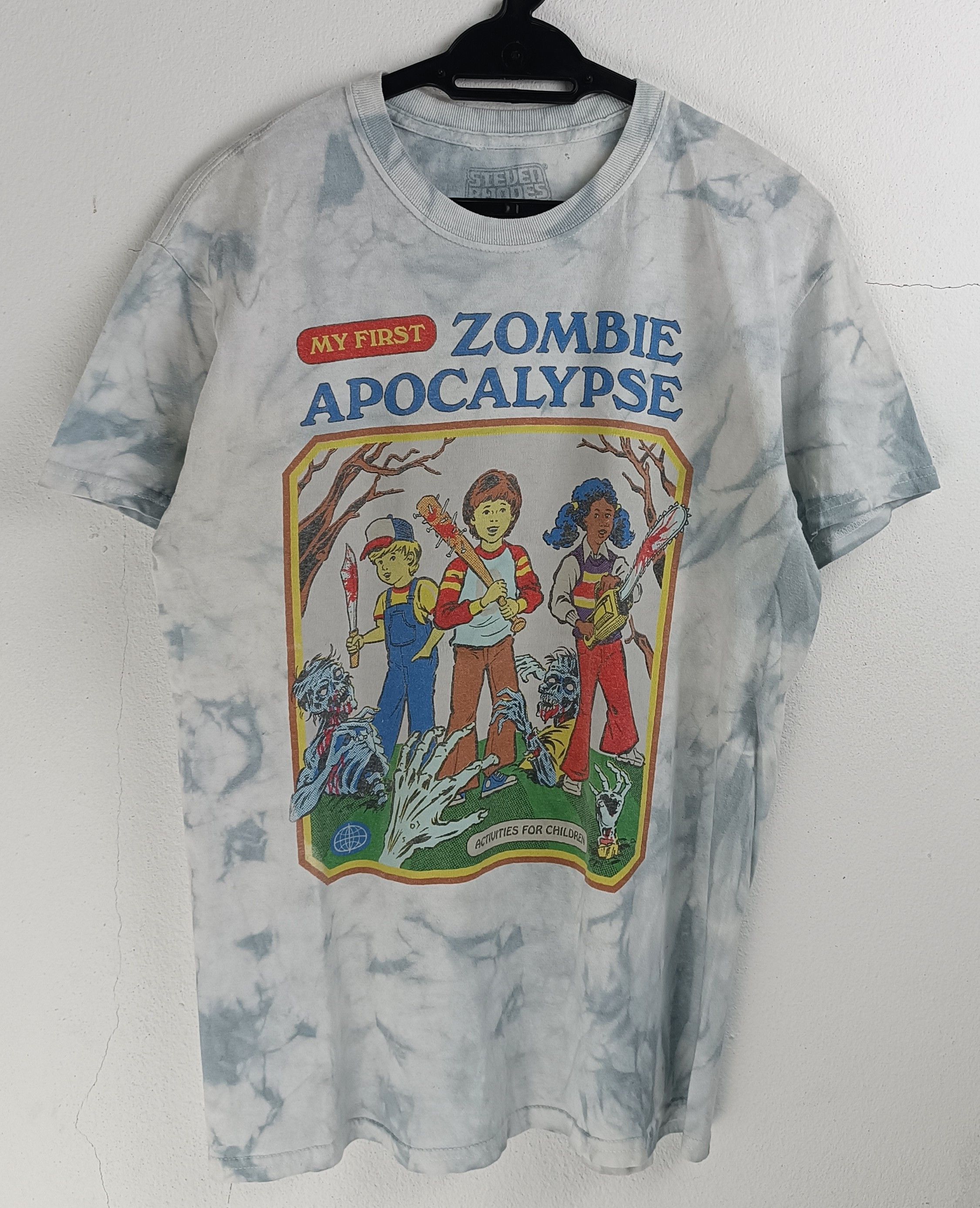 Vintage VINTAGE STEVEN RHODES ZOMBIE APOCALYPSE TIE DYE TEE Size US M / EU 48-50 / 2 - 3 Thumbnail