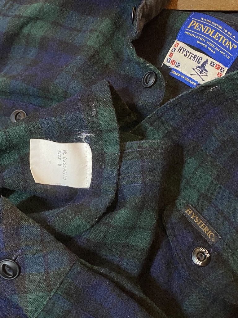 Hysteric Glamour Hysteric Glamour x Pendleton Wool Plaid Long Sleeve Shirt Size US S / EU 44-46 / 1 - 6 Thumbnail
