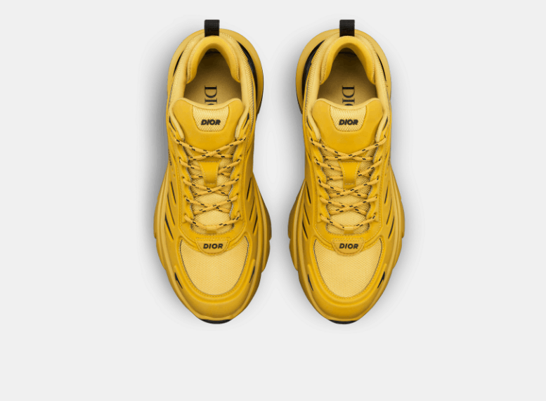 Dior o1w1db10426 3SN306 B44 Blade Low-Top Sneakers in Yellow Size US 5.5 / EU 38 - 3 Thumbnail