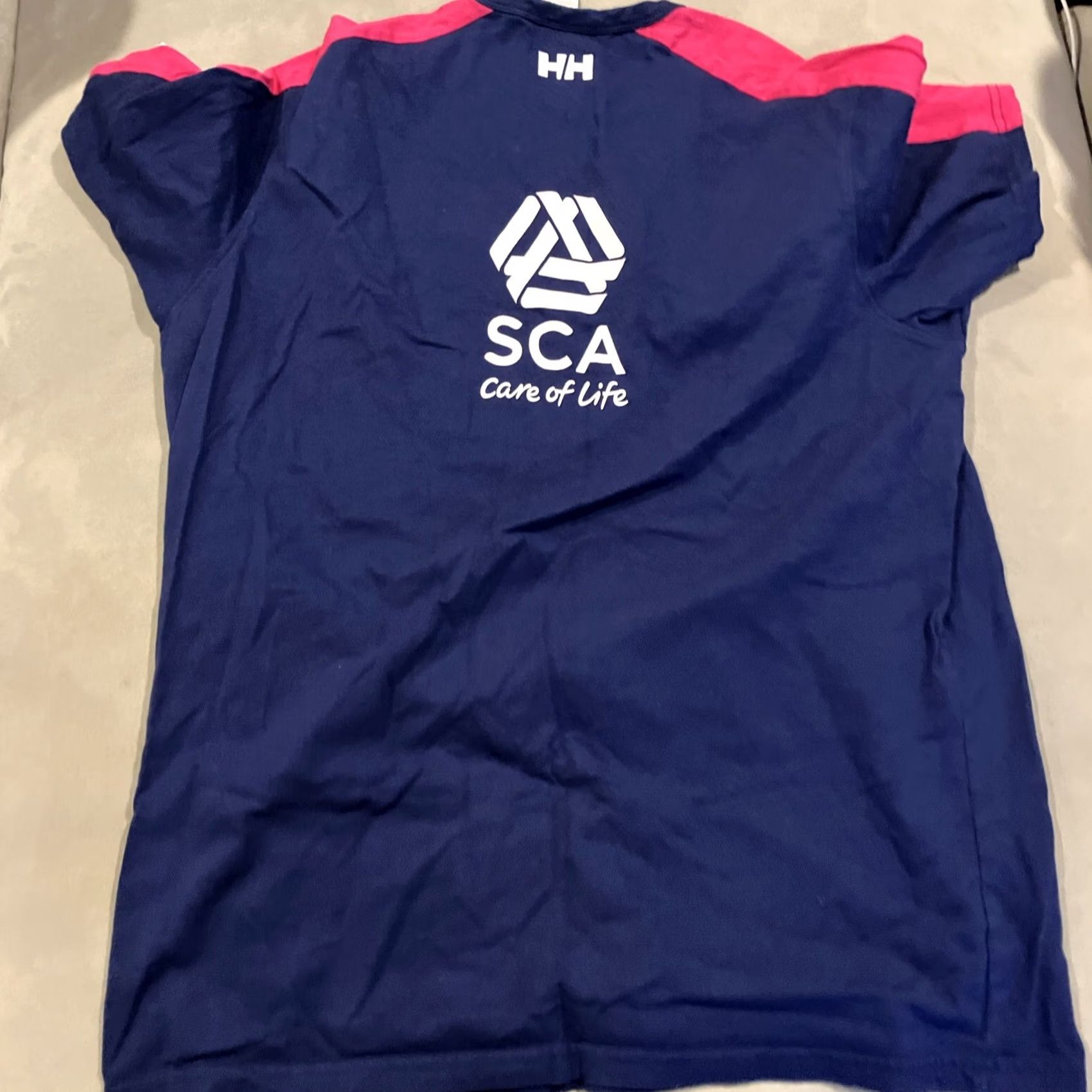 Helly Hansen Helly Hansen T-Shirt Ocean Racing Team 2014-15 SCA Care Of Life Men XL Blue Mens Size US XL / EU 56 / 4 - 6 Thumbnail