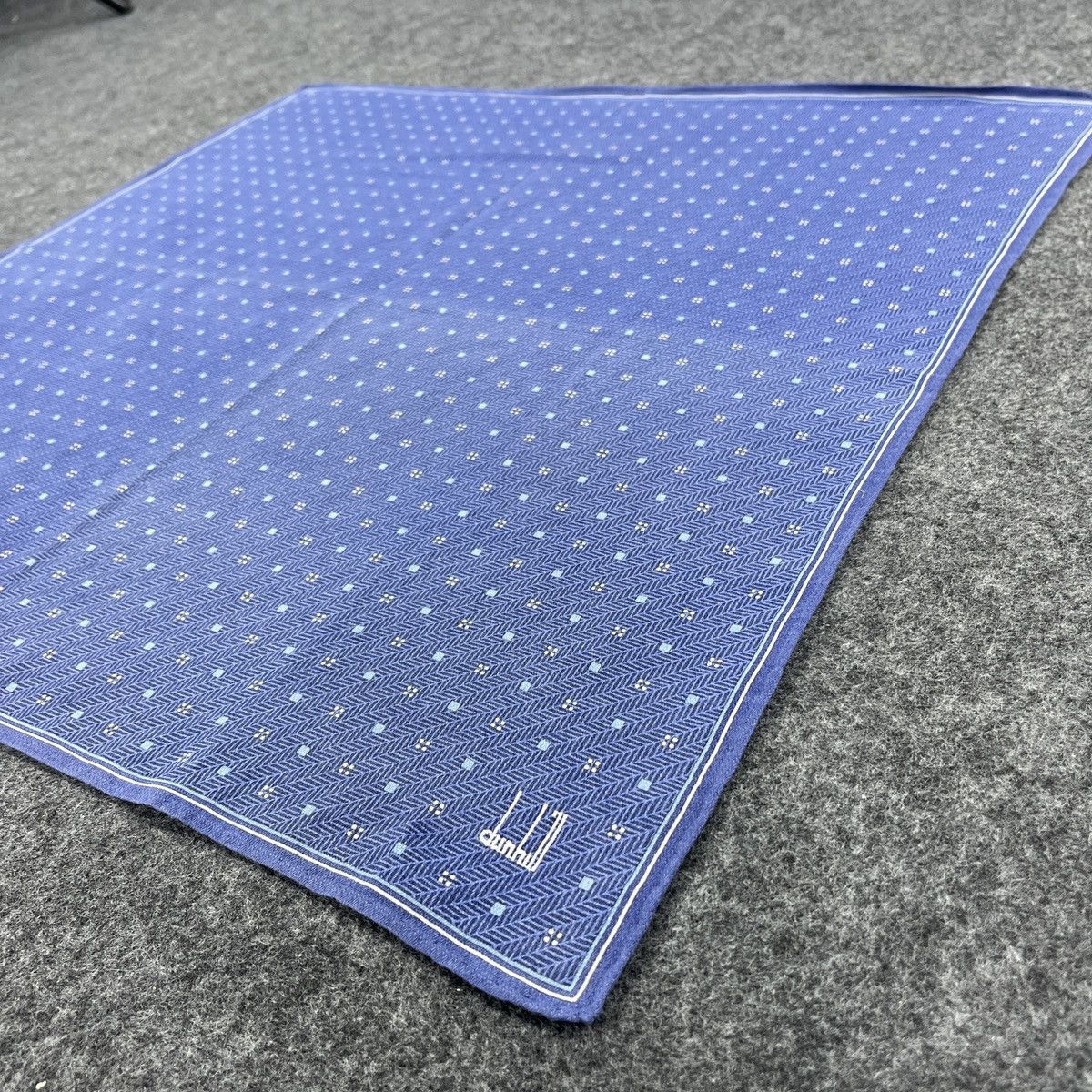 Alfred Dunhill × Vintage Alfred Dunhill Handkerchief / Bandana / Neckerchief B227 Size ONE SIZE - 4 Thumbnail