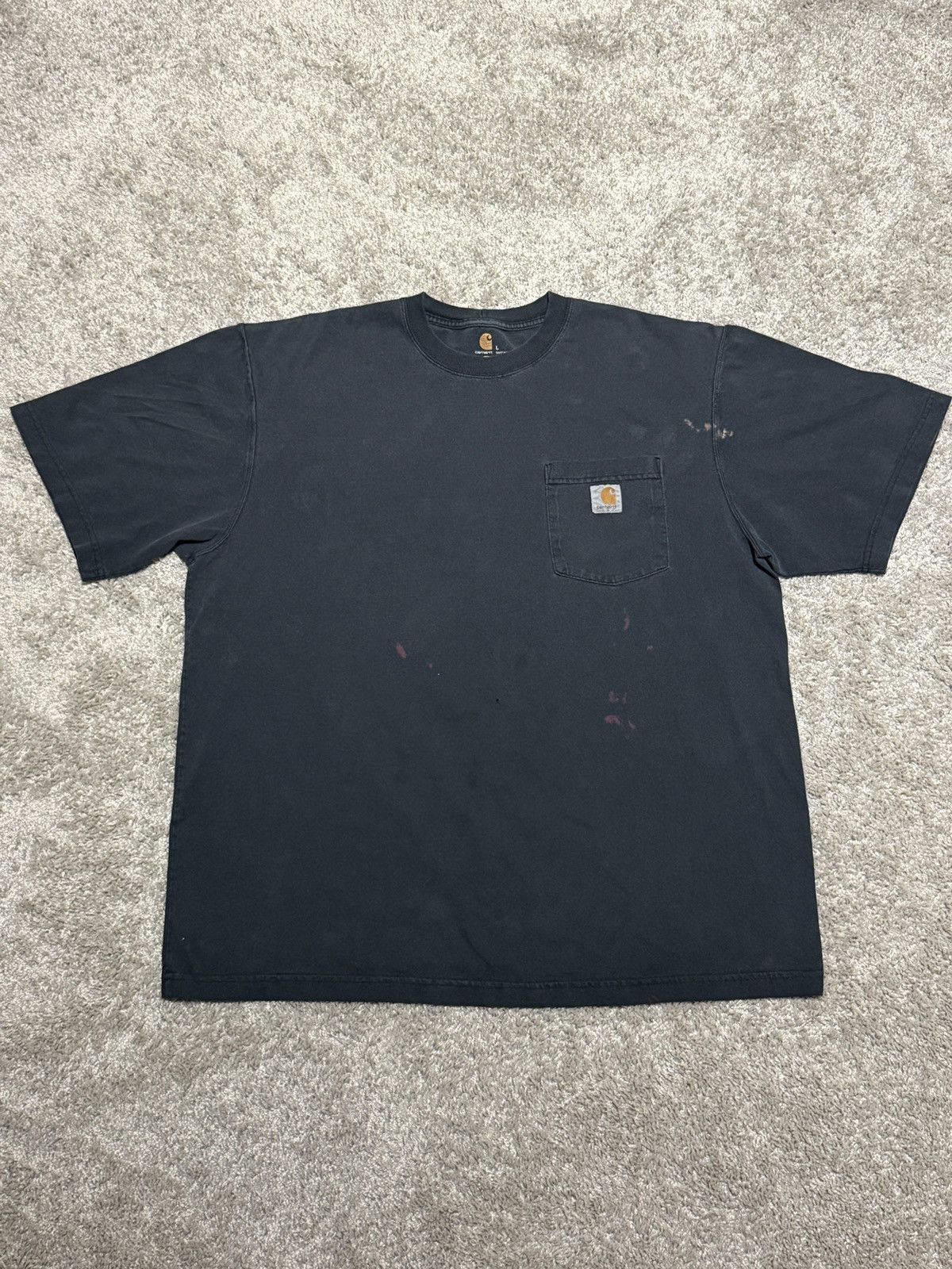 Carhartt Vintage Carhartt Original Fit Short Sleeve Shirt Size US L / EU 52-54 / 3 - 1 Thumbnail
