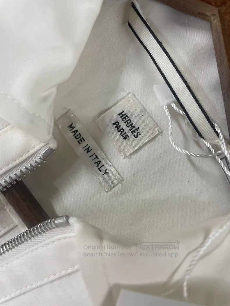 Hermes Hermes Half-zip short-sleeve dress Size XS / US 0-2 / IT 36-38 - 4 Thumbnail