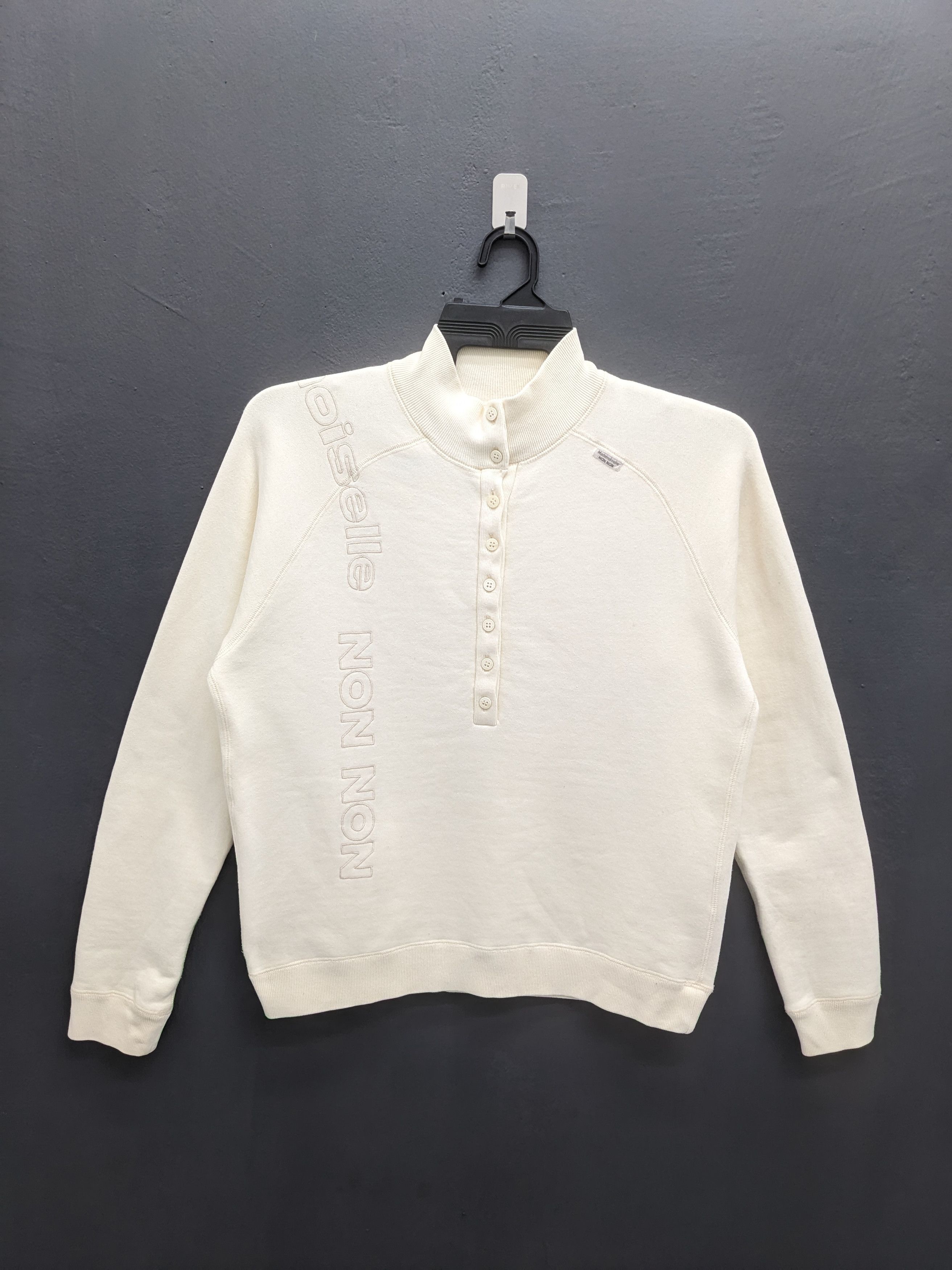 Issey Miyake Mademoiselle Non Non Issey Miyake Sweatshirt Size US L / EU 52-54 / 3 - 2 Thumbnail