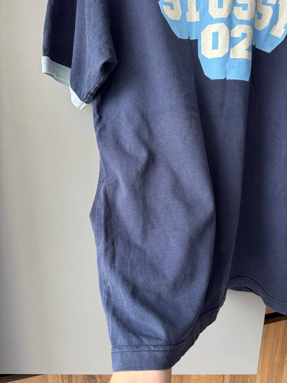 Stussy Vintage Stussy 02 Sunfaded T-shirt Made in USA Size US L / EU 52-54 / 3 - 3 Thumbnail