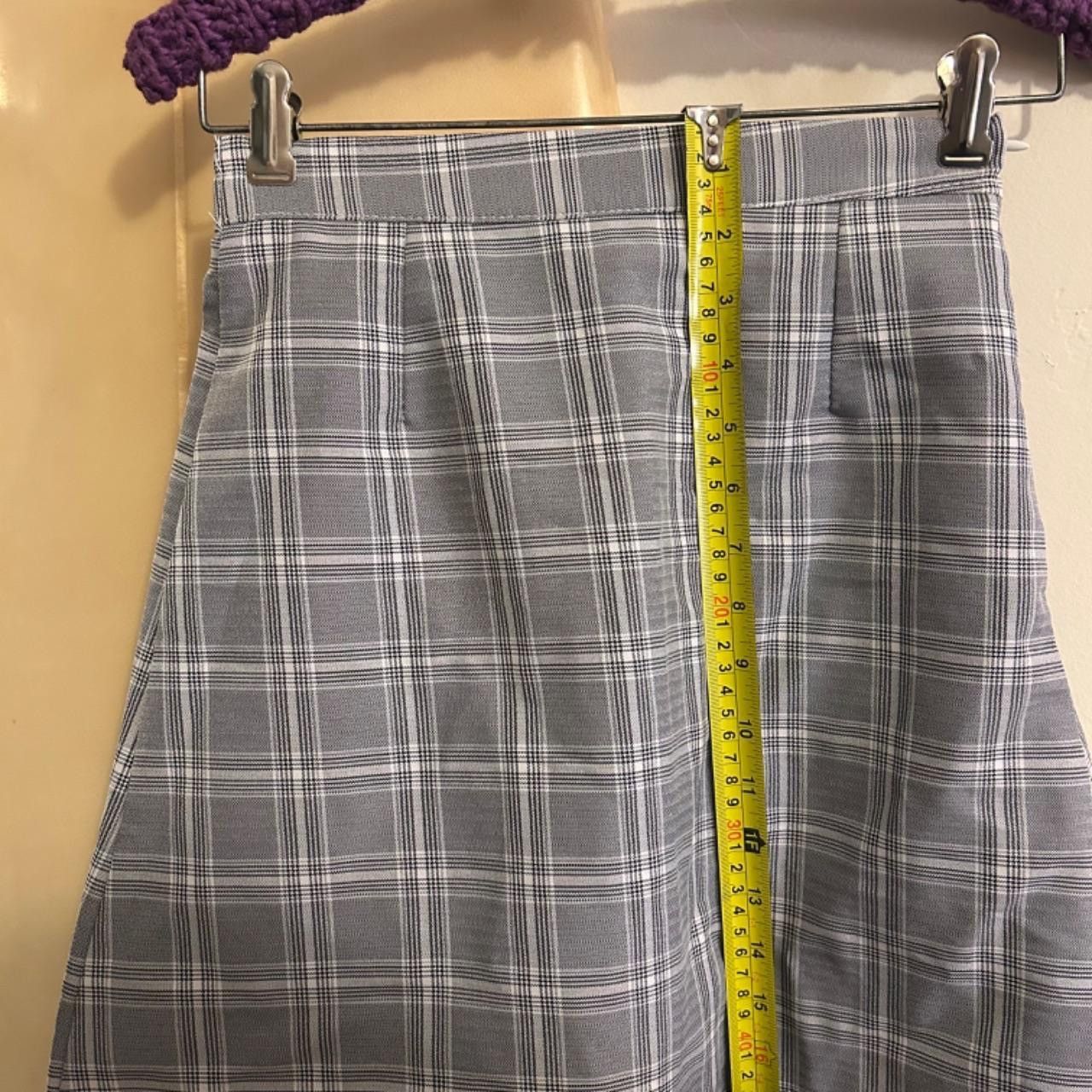 Other Handmade vintage Plaid Skirt Size 25" / US 0 / IT 36 - 3 Thumbnail