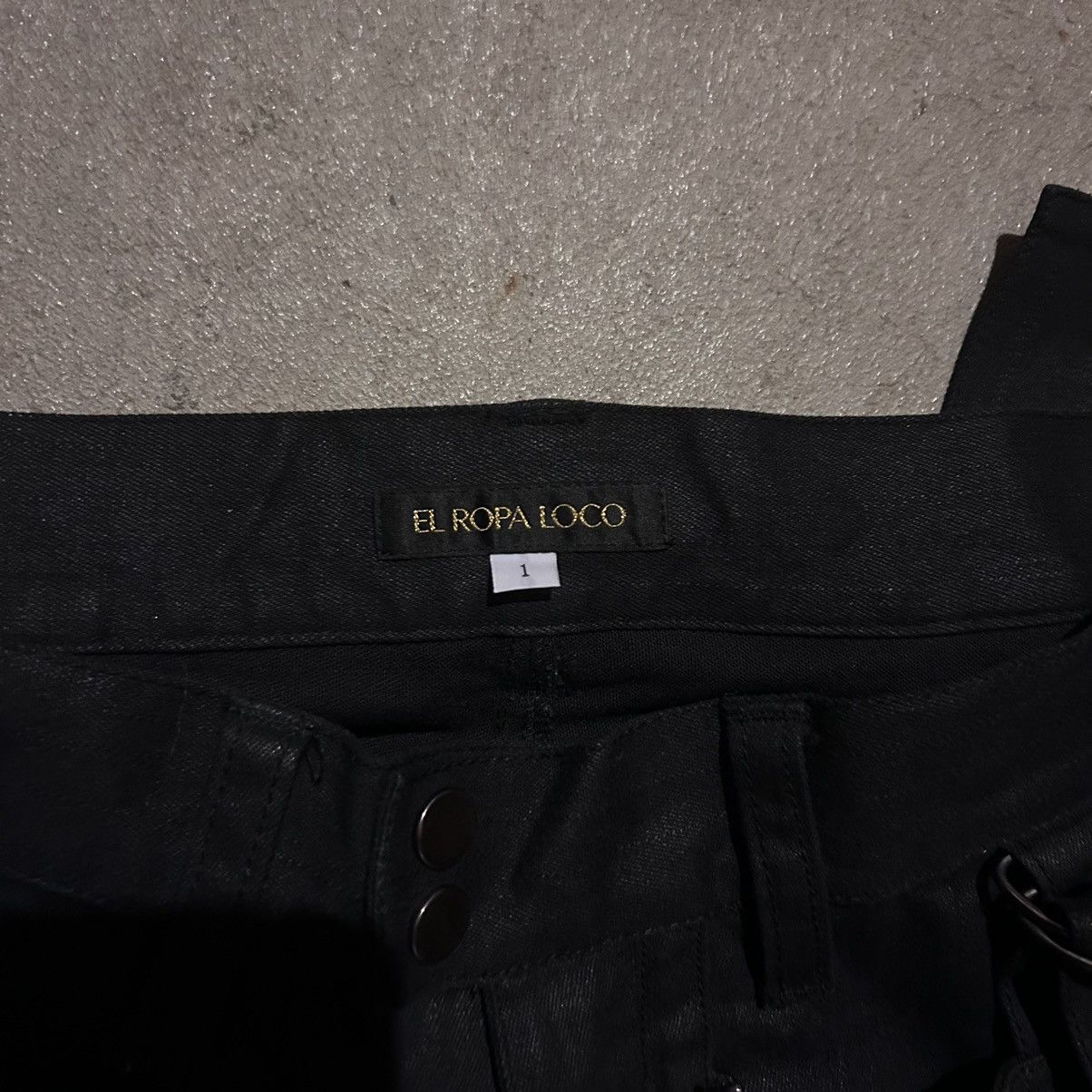 If Six Was Nine × Japanese Brand × Le Grande Bleu (L.G.B.) El ropa loco bondage black pants Size US 28 / EU 44 - 4 Thumbnail