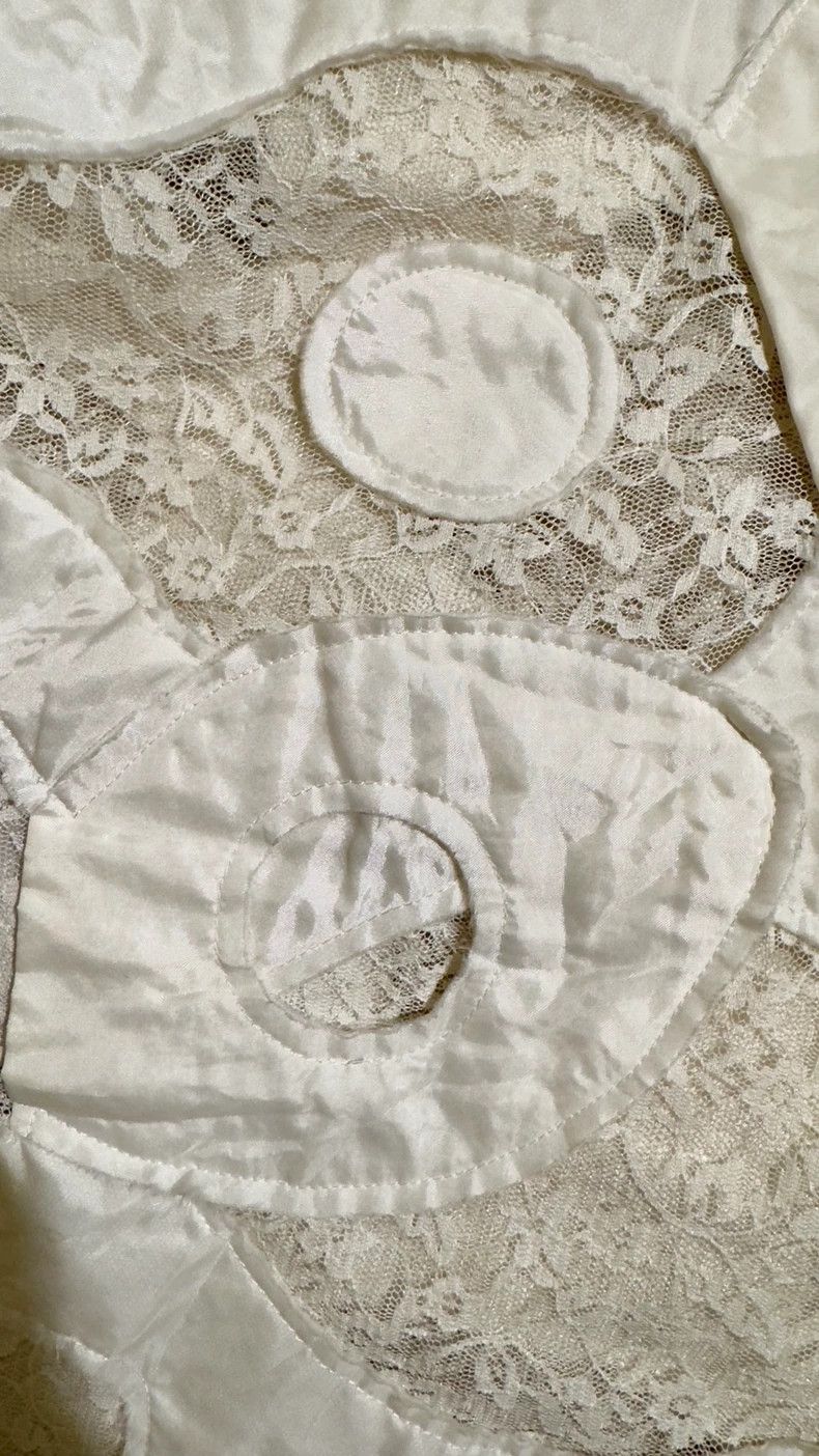 Comme des Garcons Comme Des Garcons Lace-quilted deconstructed vest vest top Size M / US 6-8 / IT 42-44 - 6 Thumbnail
