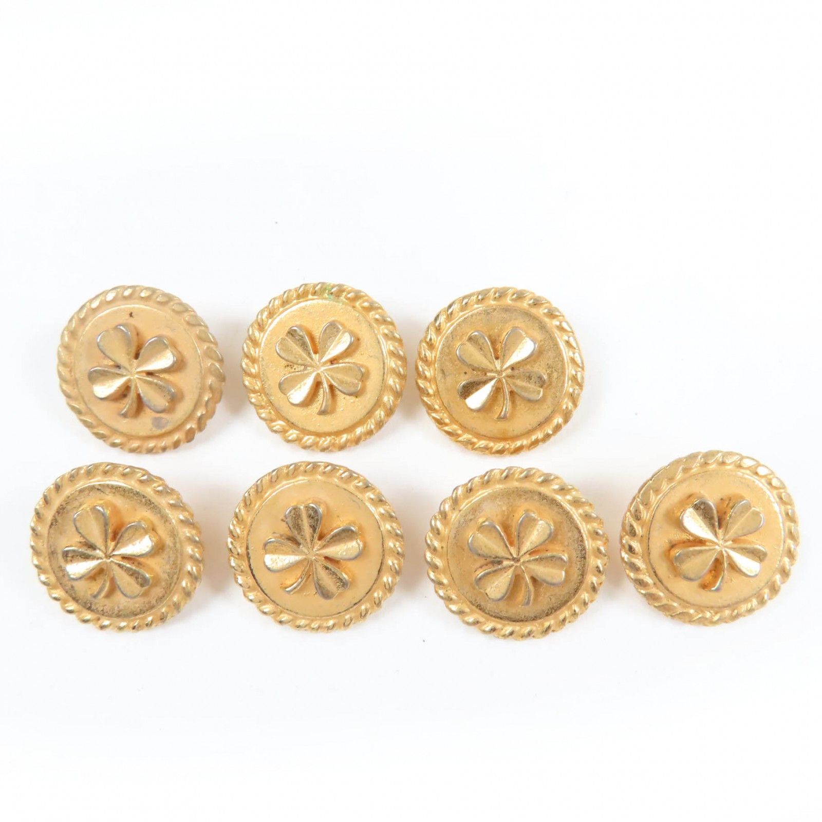 Chanel Chanel Chanel Clover Button Set Accessories Set Metal Other DUTY FREE for USA Size ONE SIZE - 1 Thumbnail