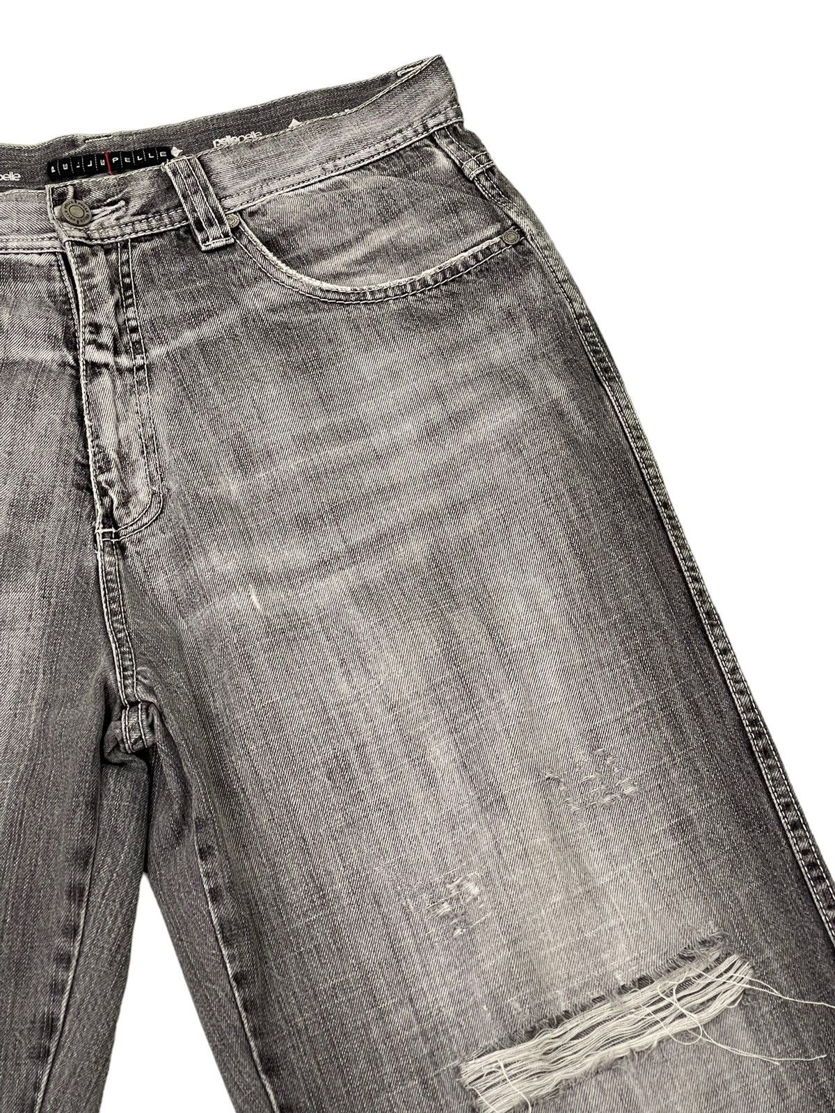 Pelle Pelle Wide Baggy Jeans Pelle Pelle Marc Buchanan Distress 7🟦6 Size US 34 / EU 50 - 10 Thumbnail
