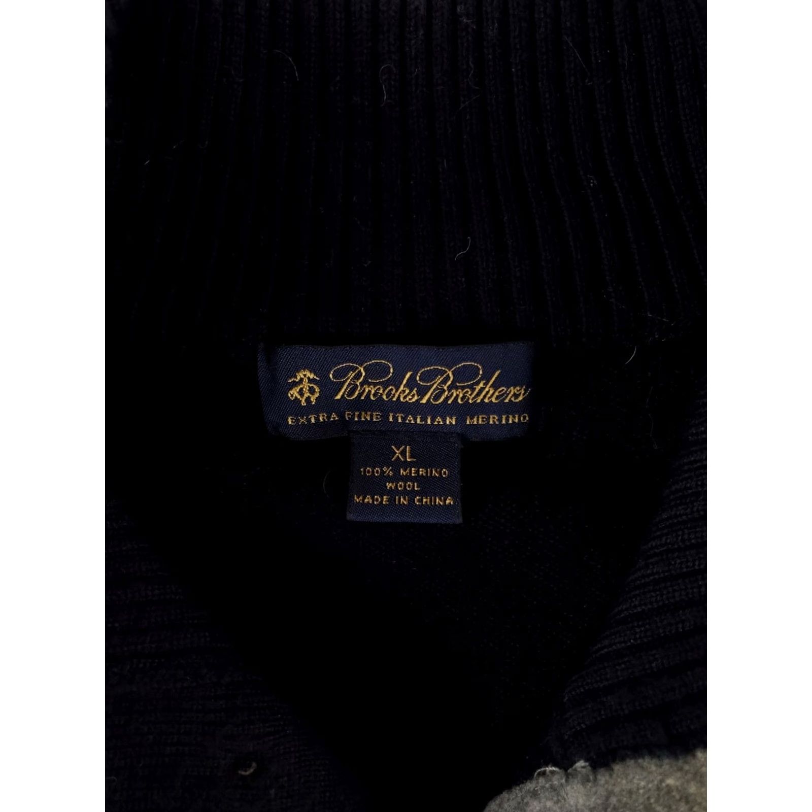 Brooks Brothers Brooks Brothers Sweater Argyle Merino Wool Blue Gray Banded Collar Mens XL Pullover Wool Blue Gray Argyle Merino XL Men Size US XL / EU 56 / 4 - 2 Thumbnail
