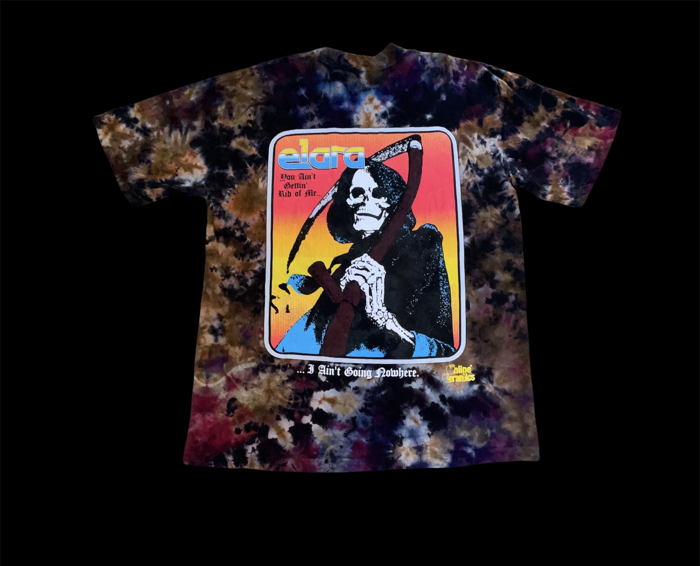 Elara × Online Ceramics Online ceramics Elara reaper tee size L brand new tie dye Size US L / EU 52-54 / 3 - 1 Thumbnail
