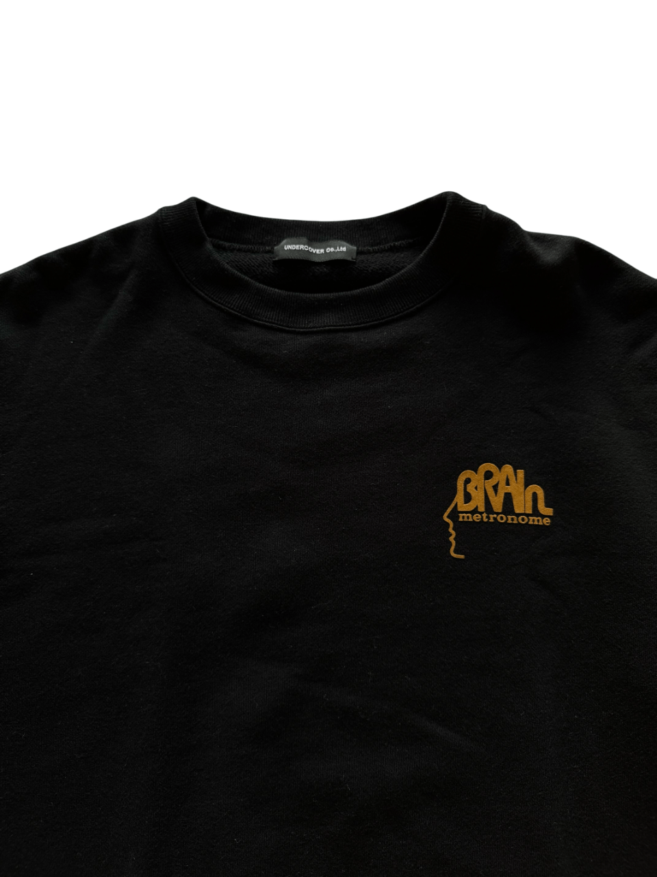 Undercover Black Undercover Flocked Sweatshirt Size US XL / EU 56 / 4 - 4 Thumbnail