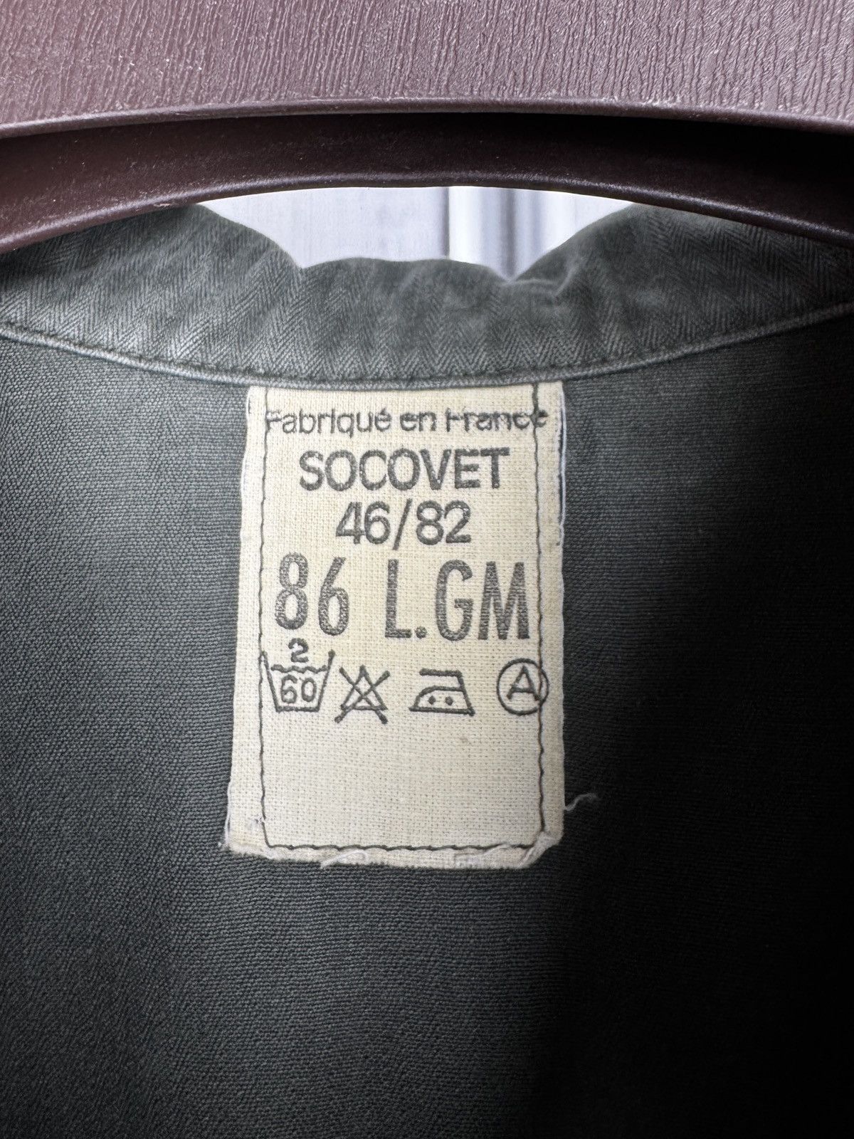 Other VTG 70s 80s Socovet French Eclaire Military Jacket 86 L.Gm Size US XS / EU 42 / 0 - 9 Thumbnail