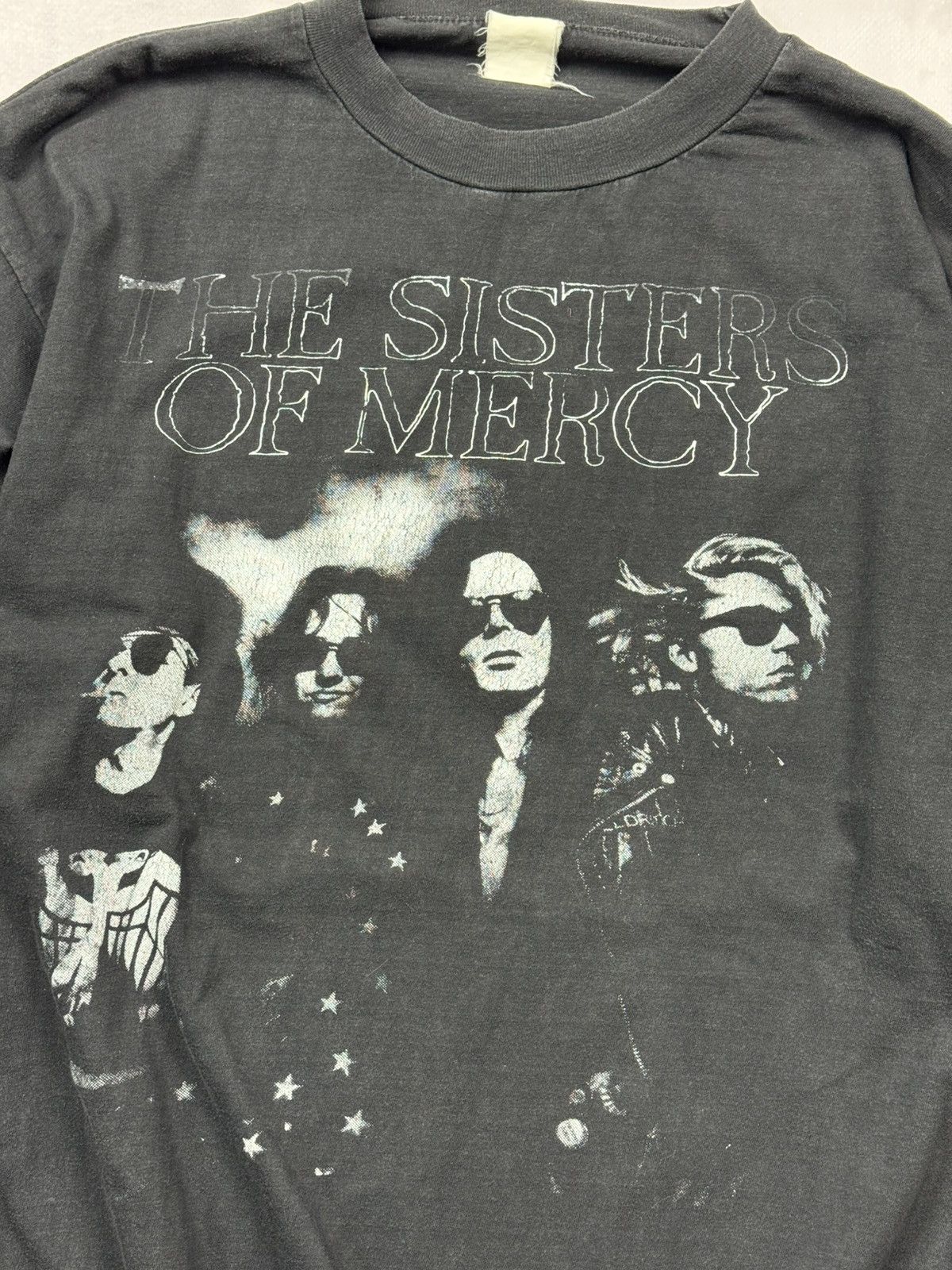 Vintage 90s Sisters Of Mercy Merciful Release L/S Tee(Faded Blk/XL) Size US XL / EU 56 / 4 - 5 Thumbnail