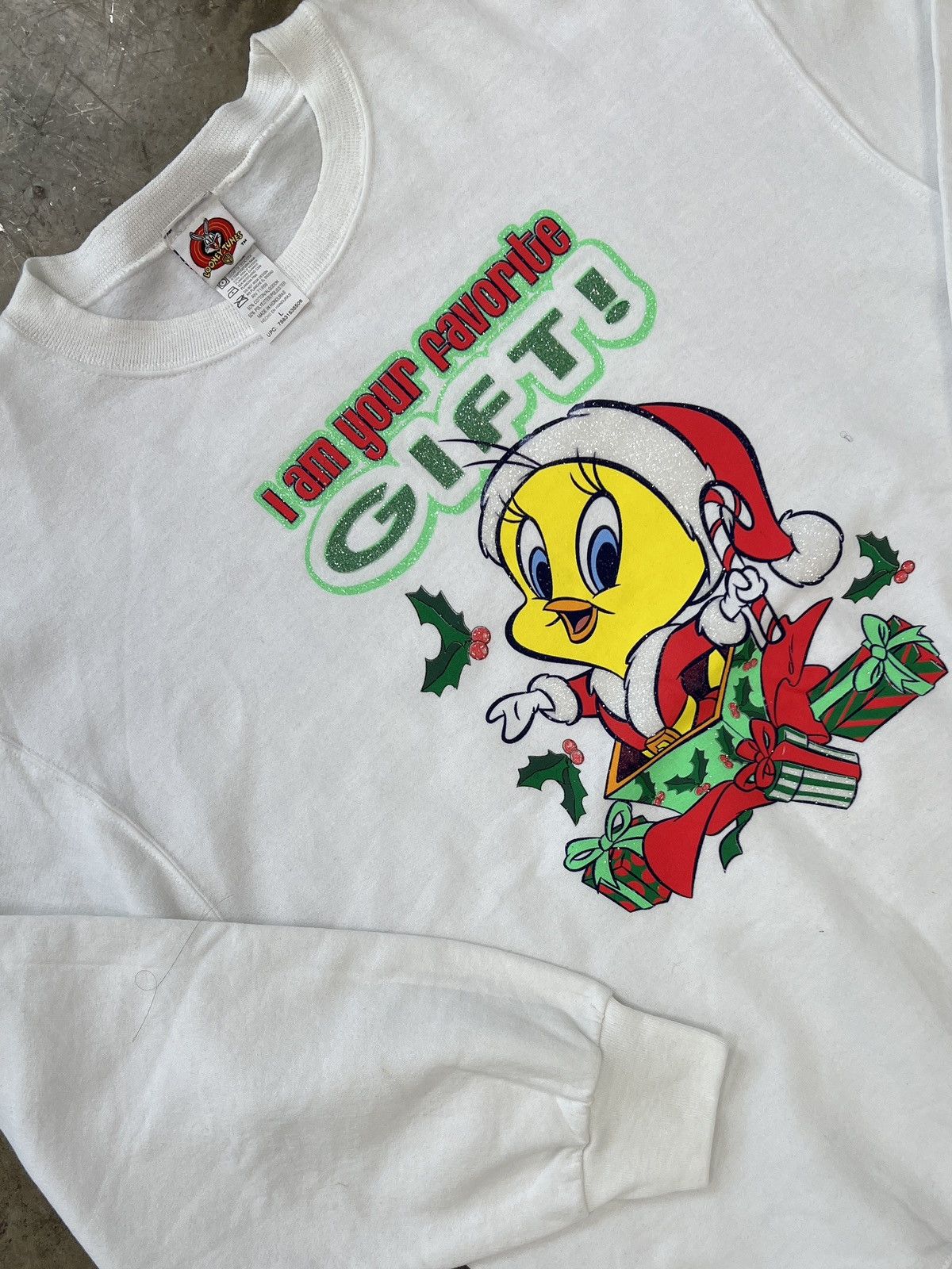 Vintage × Warner Bros Vintage Looney Tunes Tweety Bird Gift Crewneck Large Size US L / EU 52-54 / 3 - 1 Thumbnail
