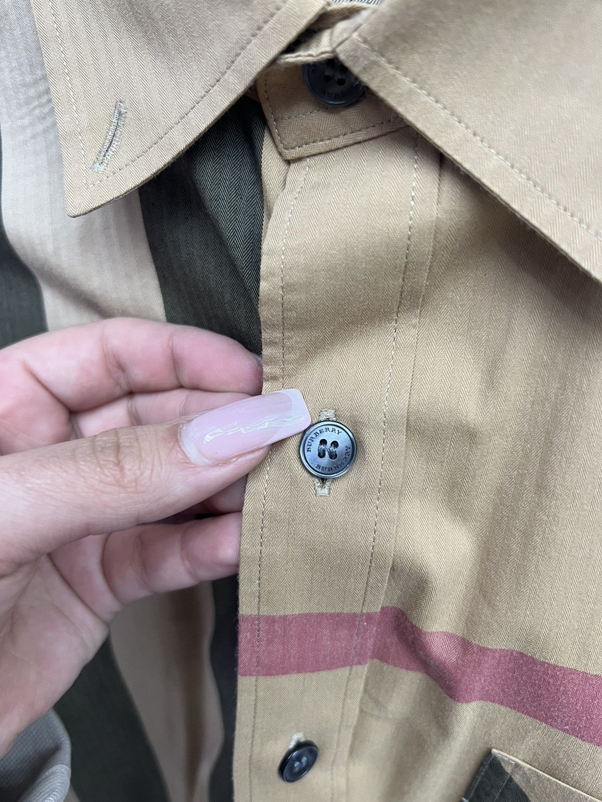 Burberry Burberry Button Down Long Sleeve Size US S / EU 44-46 / 1 - 9 Thumbnail
