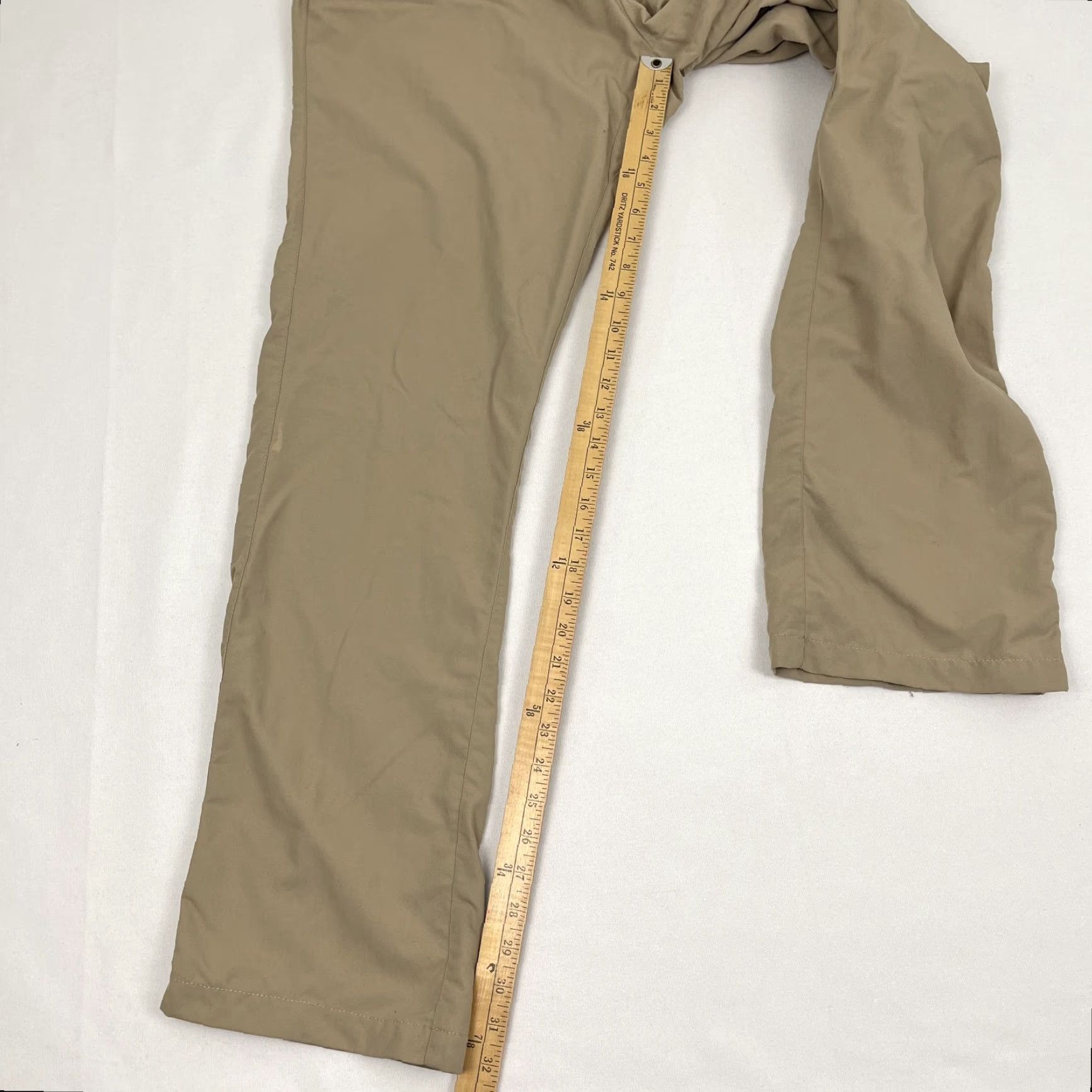 Vintage Clothing Arts P^Cubed Pick Pocket Proof Pants Mens 36 x 32 Khakis Brown 5-Pocket Cargo Pocket Regular Straight Vintage No Size US 36 / EU 52 - 5 Thumbnail