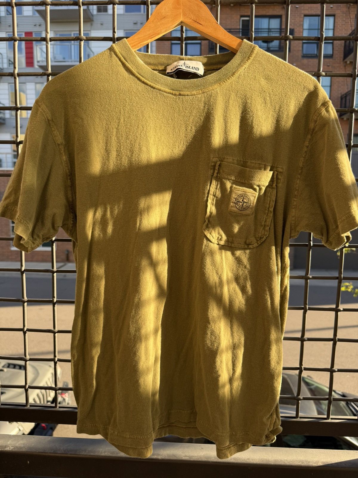 Stone Island Stone Island Army Green T Shirt Size US L / EU 52-54 / 3 - 1 Thumbnail