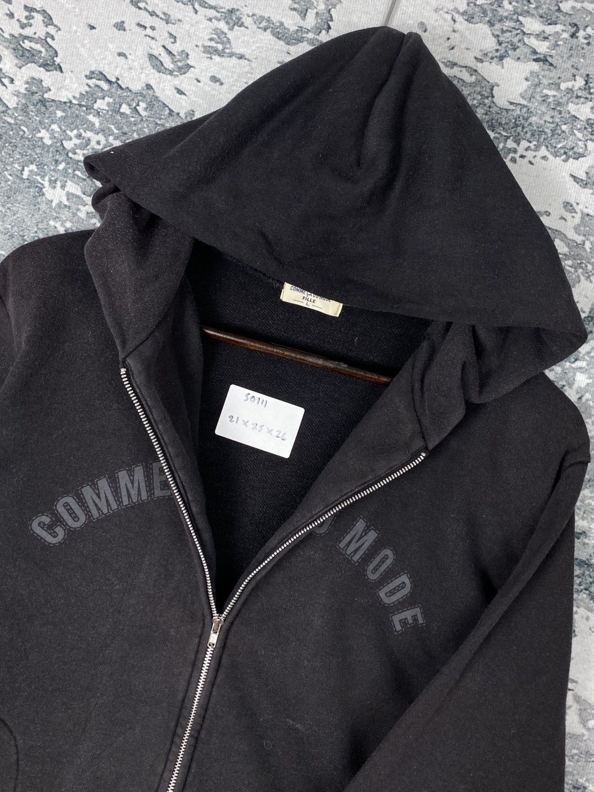 Japanese Brand Vintage Comme Ca Du Mode Fille Zip Up Hoodies Size US L / EU 52-54 / 3 - 5 Thumbnail