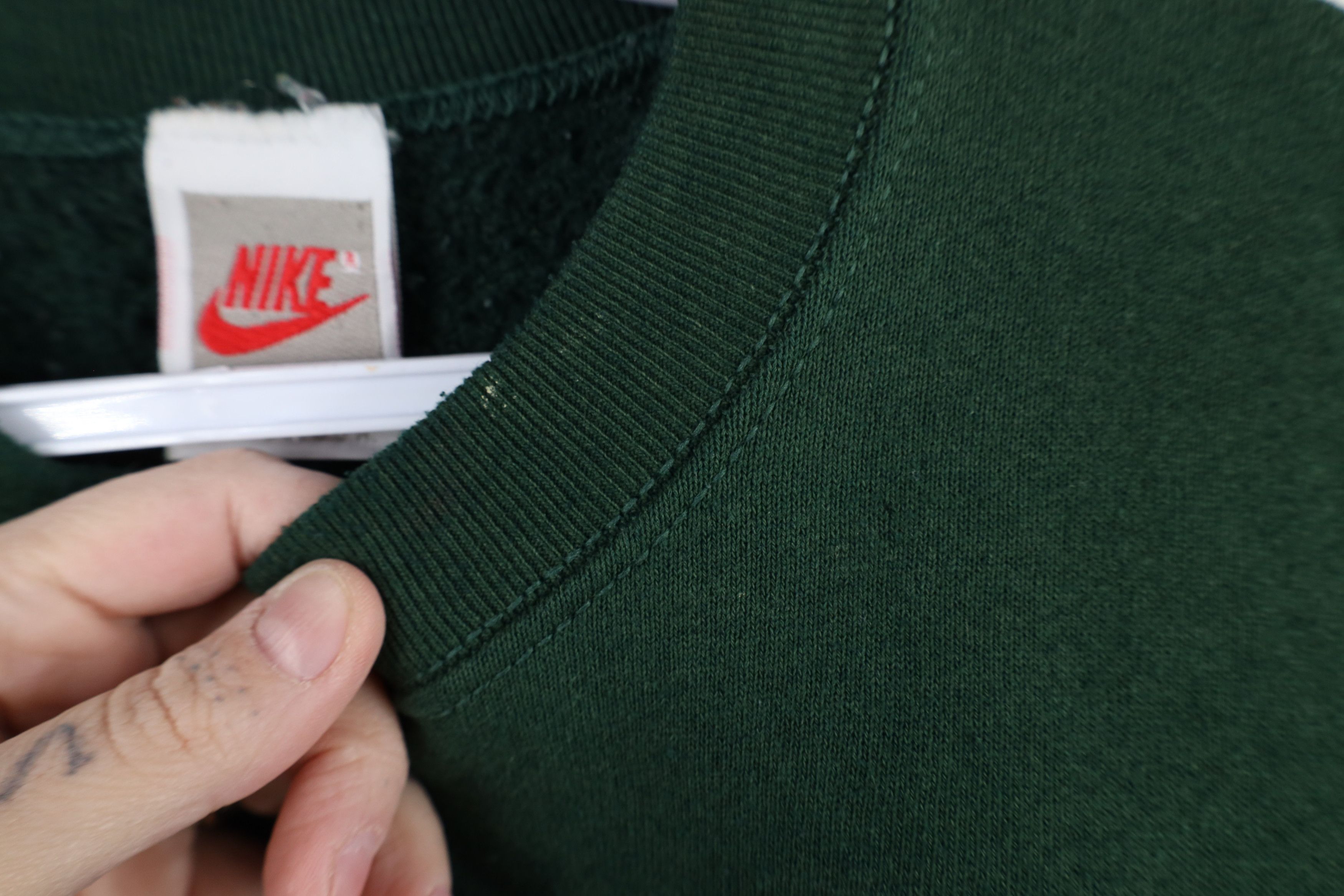 Nike × Vintage Vintage 90s Nike Air Scott Center Swoosh Sweatshirt USA Size US XL / EU 56 / 4 - 5 Thumbnail