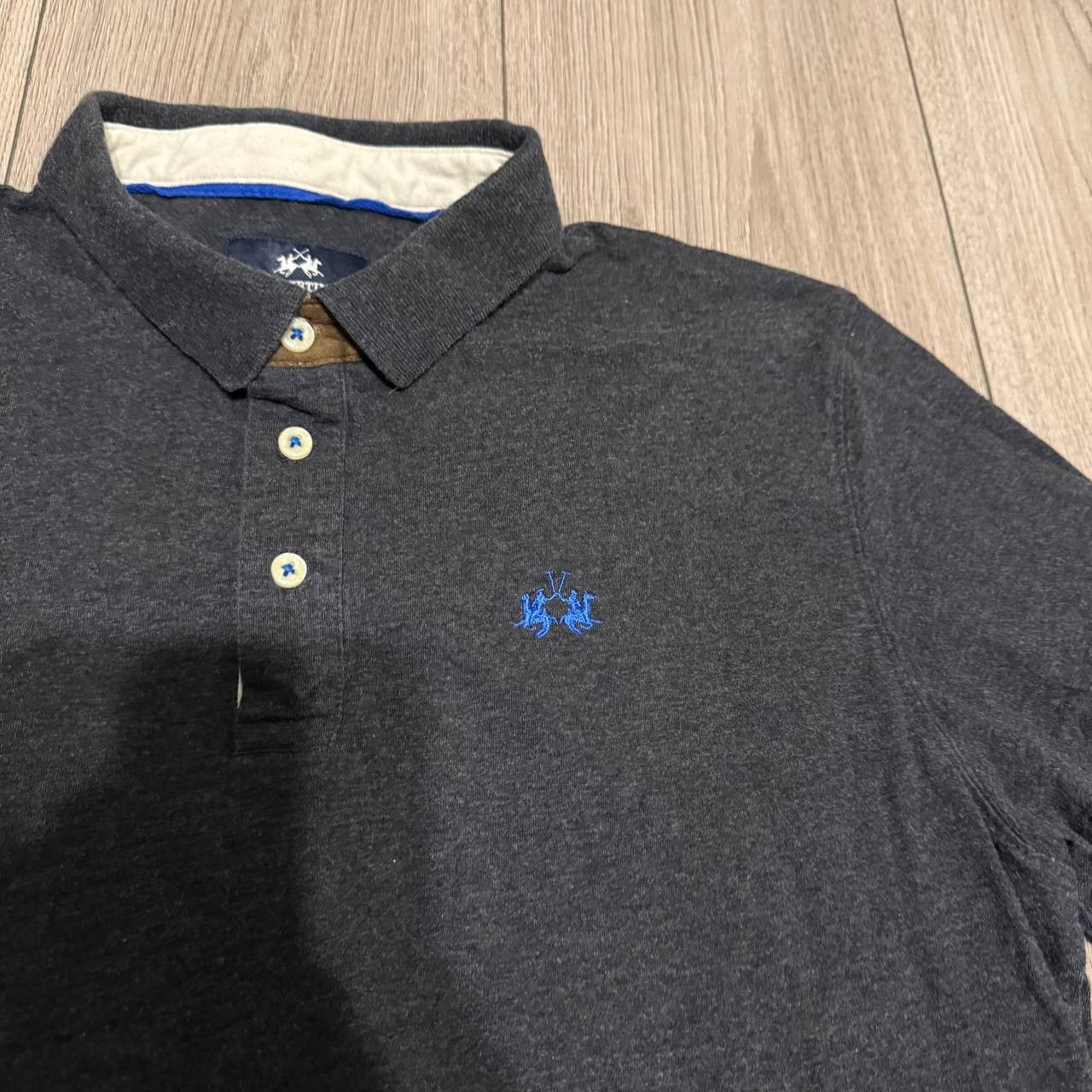 La Martina la martina polo mens large Gray Size US L / EU 52-54 / 3 - 4 Thumbnail