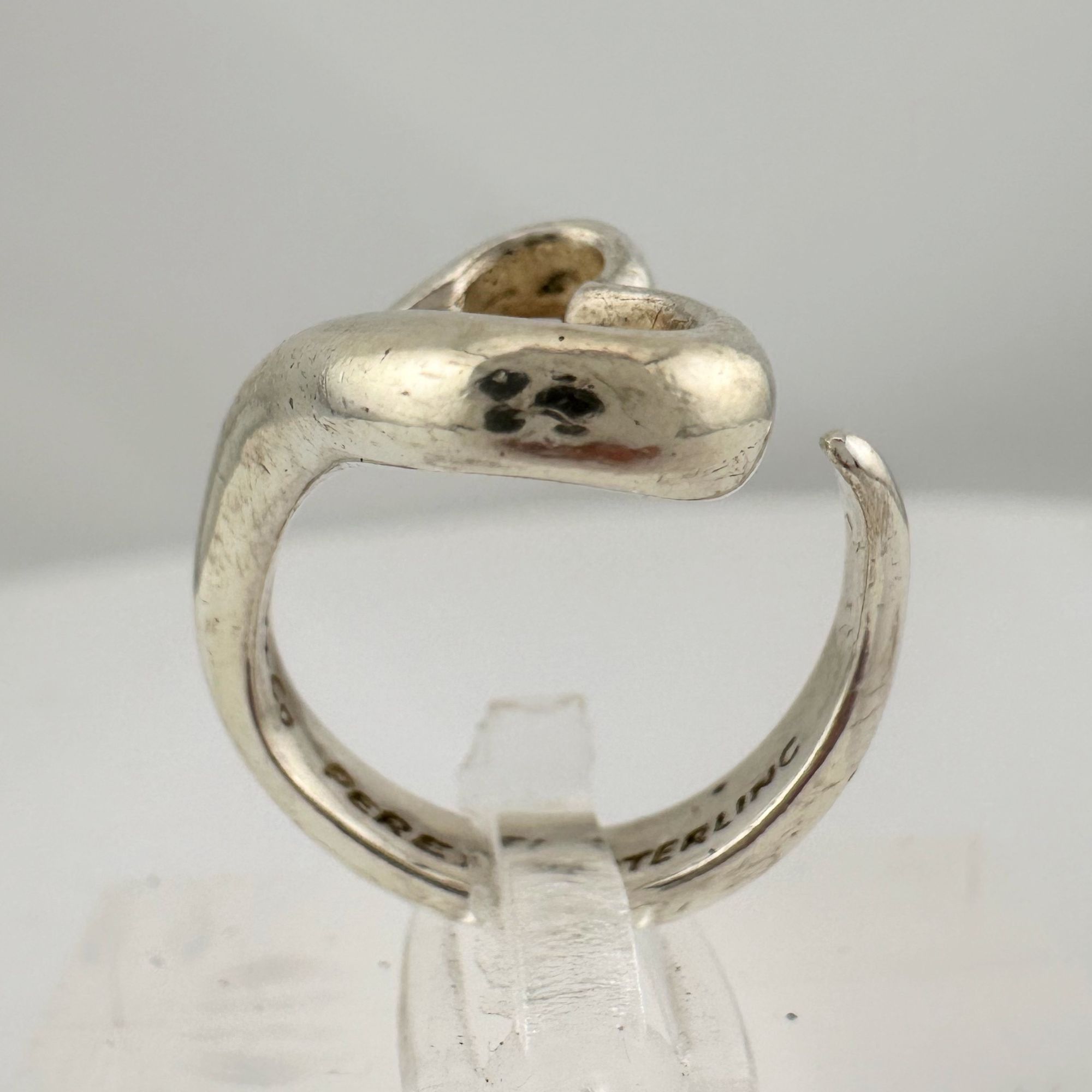 Tiffany & Co. Tiffany & Co Open Heart Ring - Sterling Silver - Size 5.5 Size ONE SIZE - 5 Thumbnail