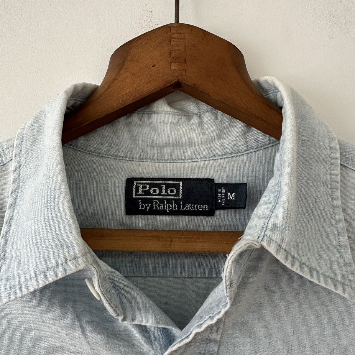 Polo Ralph Lauren Vintage Polo Ralph Lauren Whitewater Guide Chambray Shirt Size US M / EU 48-50 / 2 - 8 Thumbnail