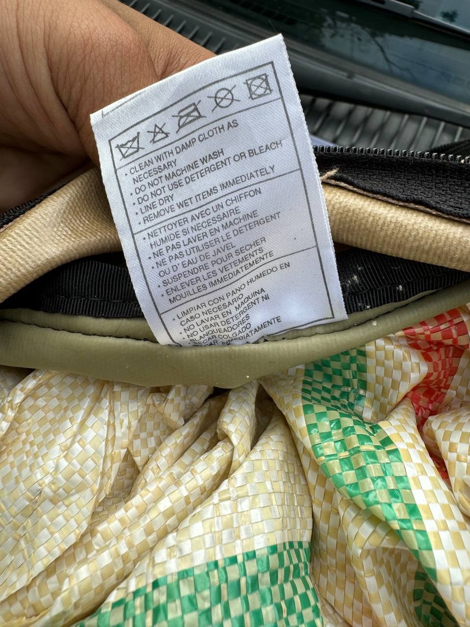 Nike × Vintage Vintage 90s Nike Duffle Bag Size ONE SIZE - 6 Thumbnail
