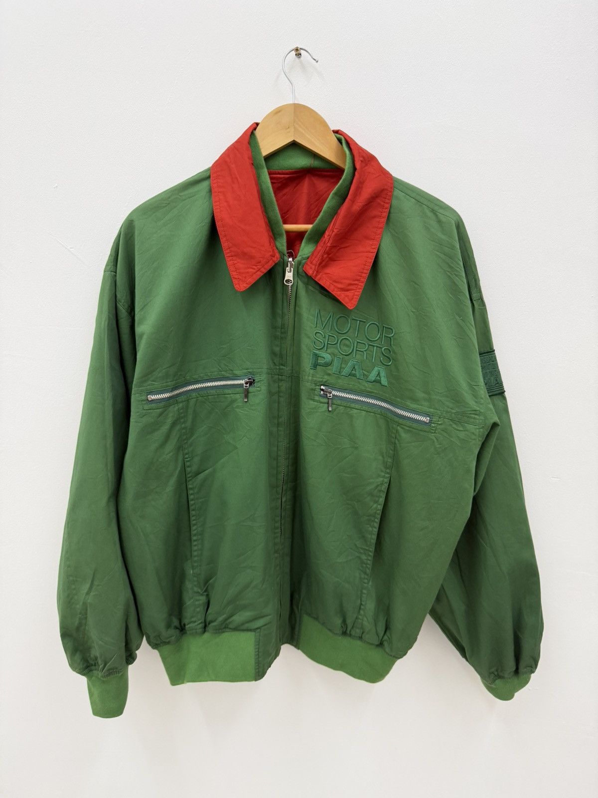 Other Rare Vintage PIAA Racing Motorsports JDM Reversible Jacket Size US L / EU 52-54 / 3 - 14 Thumbnail