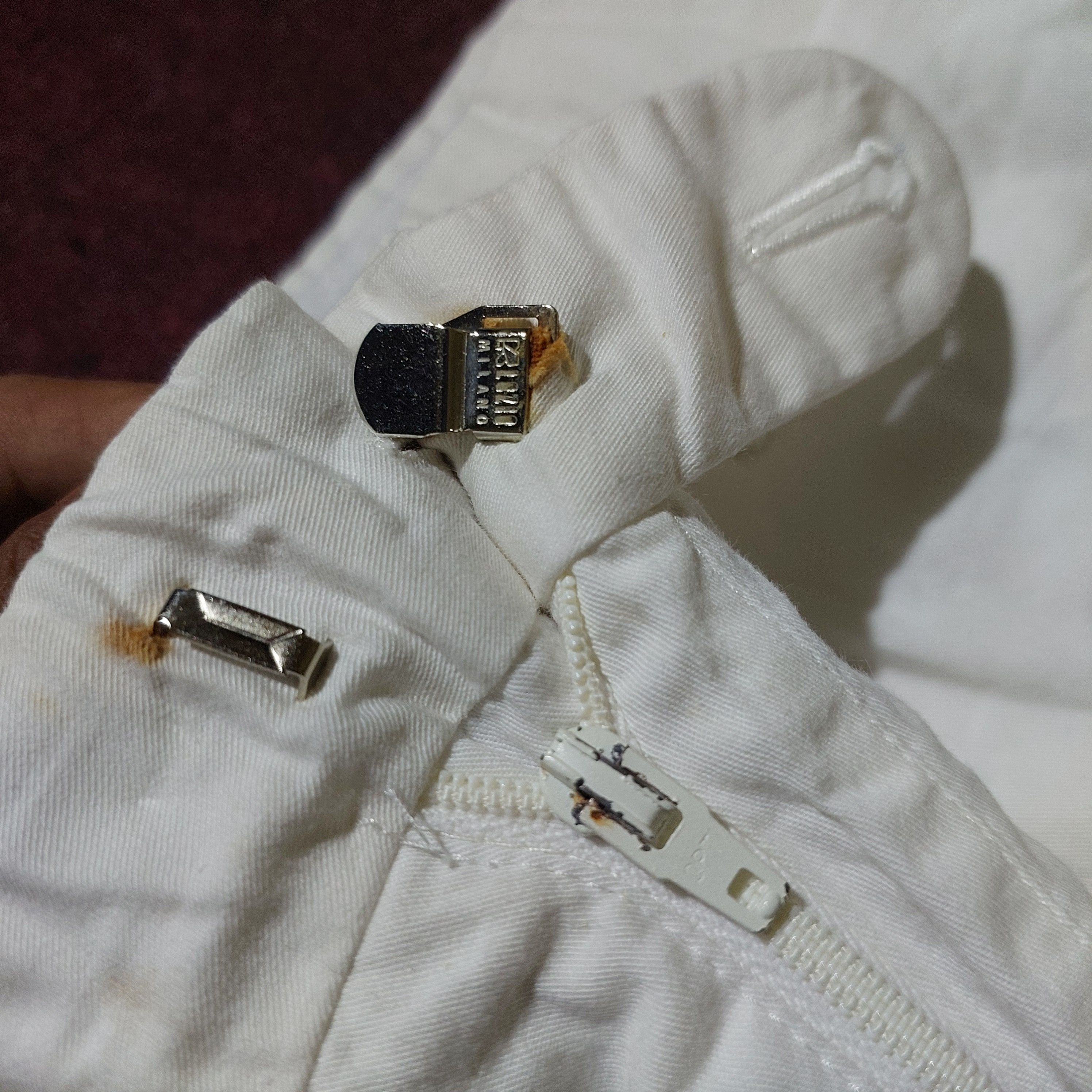 Hermes Hermes Paris ivory white casual trousher pants Size US 32 / EU 48 - 7 Thumbnail