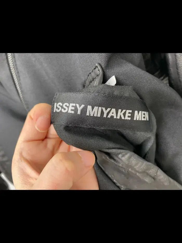 Issey Miyake Issey Miyake Issey Miyake leather sleeve bomber-2506 Size US S / EU 44-46 / 1 - 8 Thumbnail