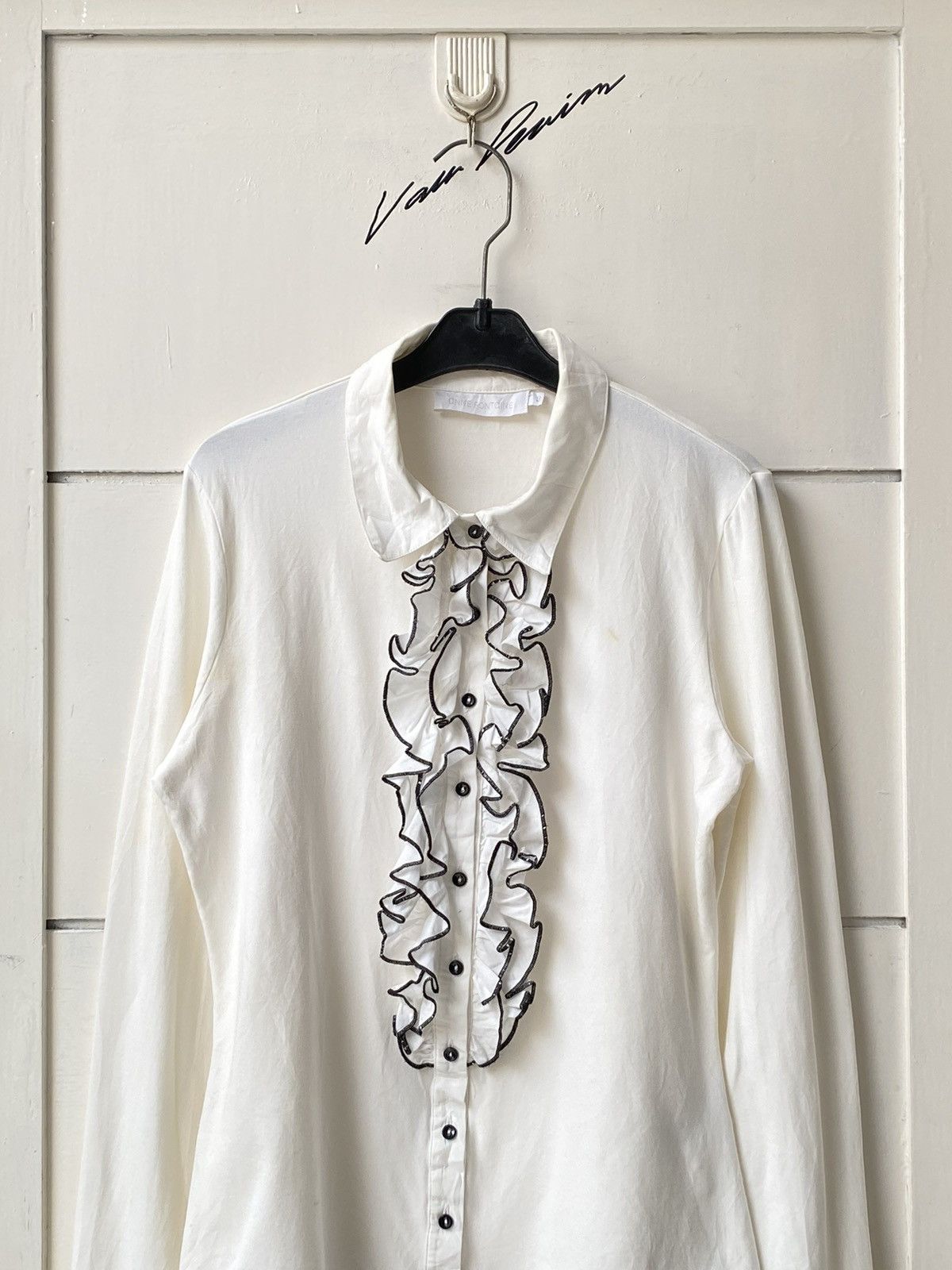 Other Anne Fontaine White Blouse Size US XS / EU 42 / 0 - 2 Thumbnail