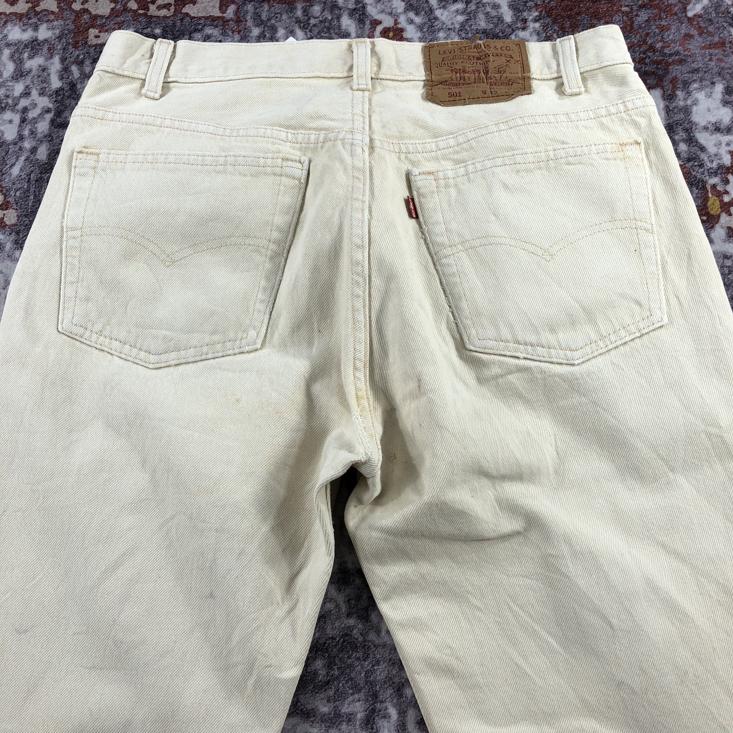 Levi's × Vintage Vintage 90s Levis 501 Jeans-JM2445 Size US 32 / EU 48 - 4 Thumbnail