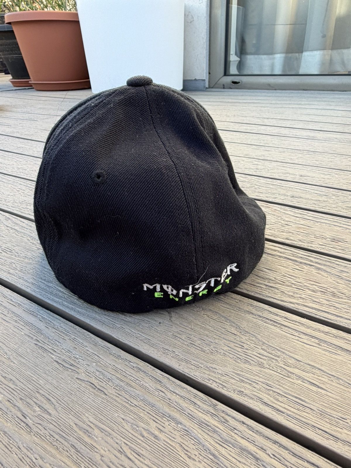 Other Vintage Monster Energy Flexfit Hat Fitted L/XL Size ONE SIZE - 2 Thumbnail