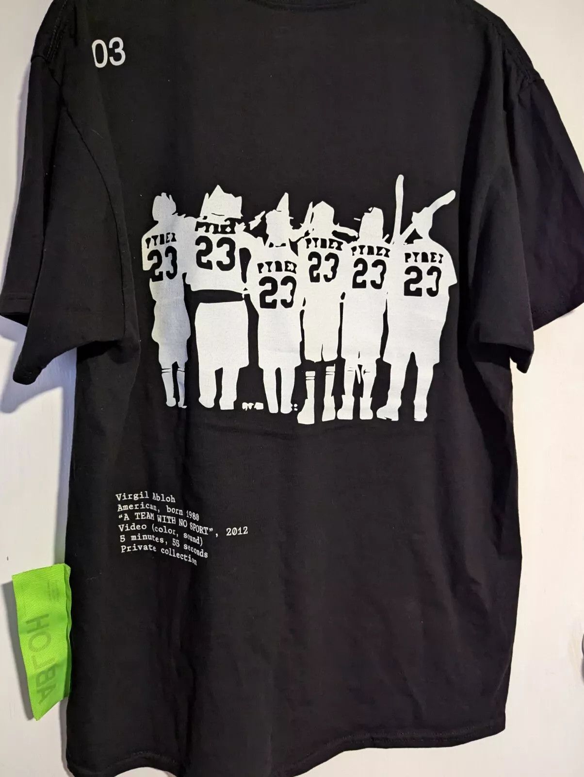 Virgil Abloh ICA Figures Of Speech Pink Panther Large