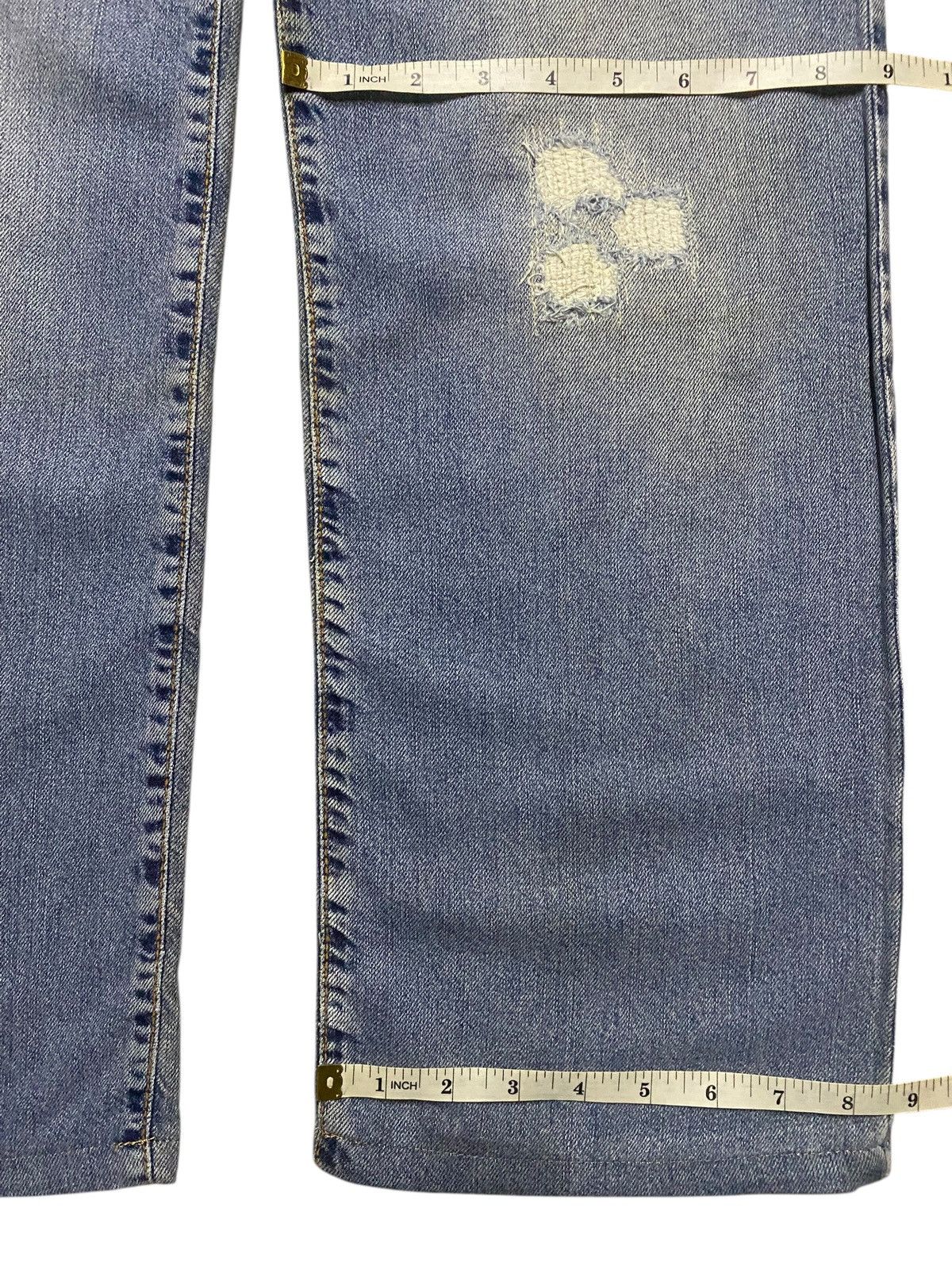 Dolce & Gabbana Vintage Dolce &. Gabbana Light Wash Distressed Enough Baggy Size US 30 / EU 46 - 21 Thumbnail