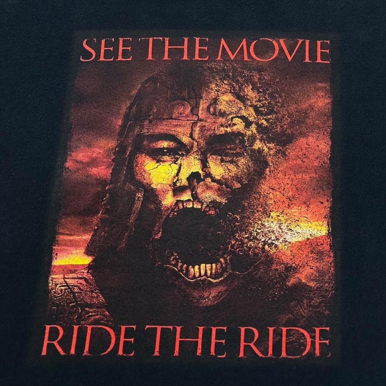 Gildan × Vintage Y2K The Mummy Ride & Movie T-Shirt Size US L / EU 52-54 / 3 - 3 Thumbnail