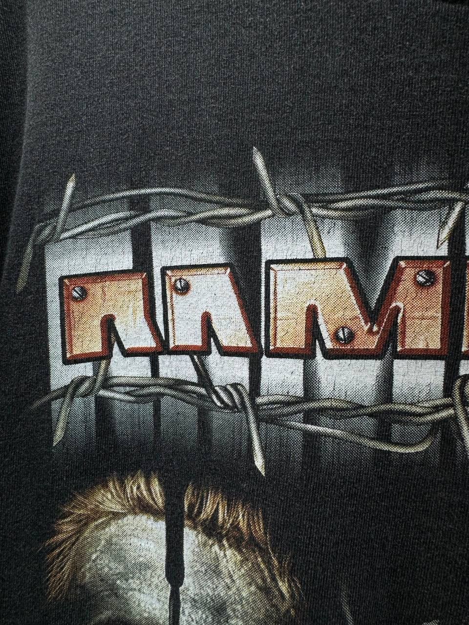 Band Tees Vintage 90s Rammstein Sehnsucht Faded Tee Size US L / EU 52-54 / 3 - 5 Thumbnail