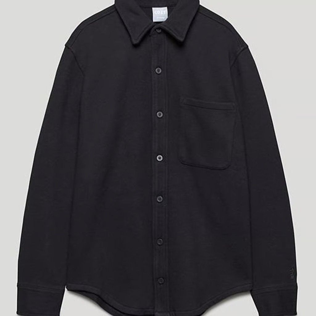 Aritzia Aritzia TNA Cozy Fleece Sweatshirt Button Down Oversized Sha Size S / US 4 / IT 40 - 7 Thumbnail