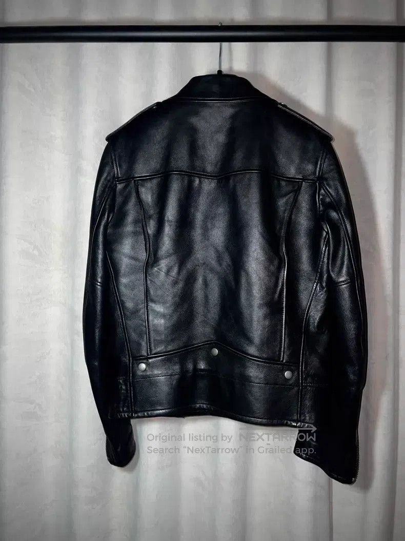 Saint Laurent Paris Saint Laurent Paris Moto Leather Jacket i Size US M / EU 48-50 / 2 - 2 Thumbnail