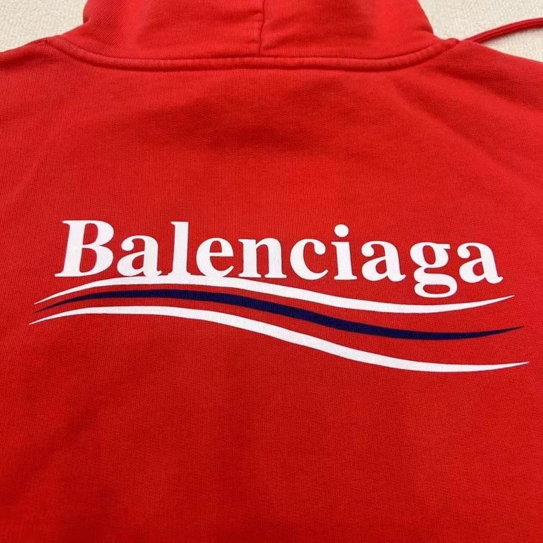 Balenciaga Balenciaga Red Cola Hoodie Size US XS / EU 42 / 0 - 3 Thumbnail