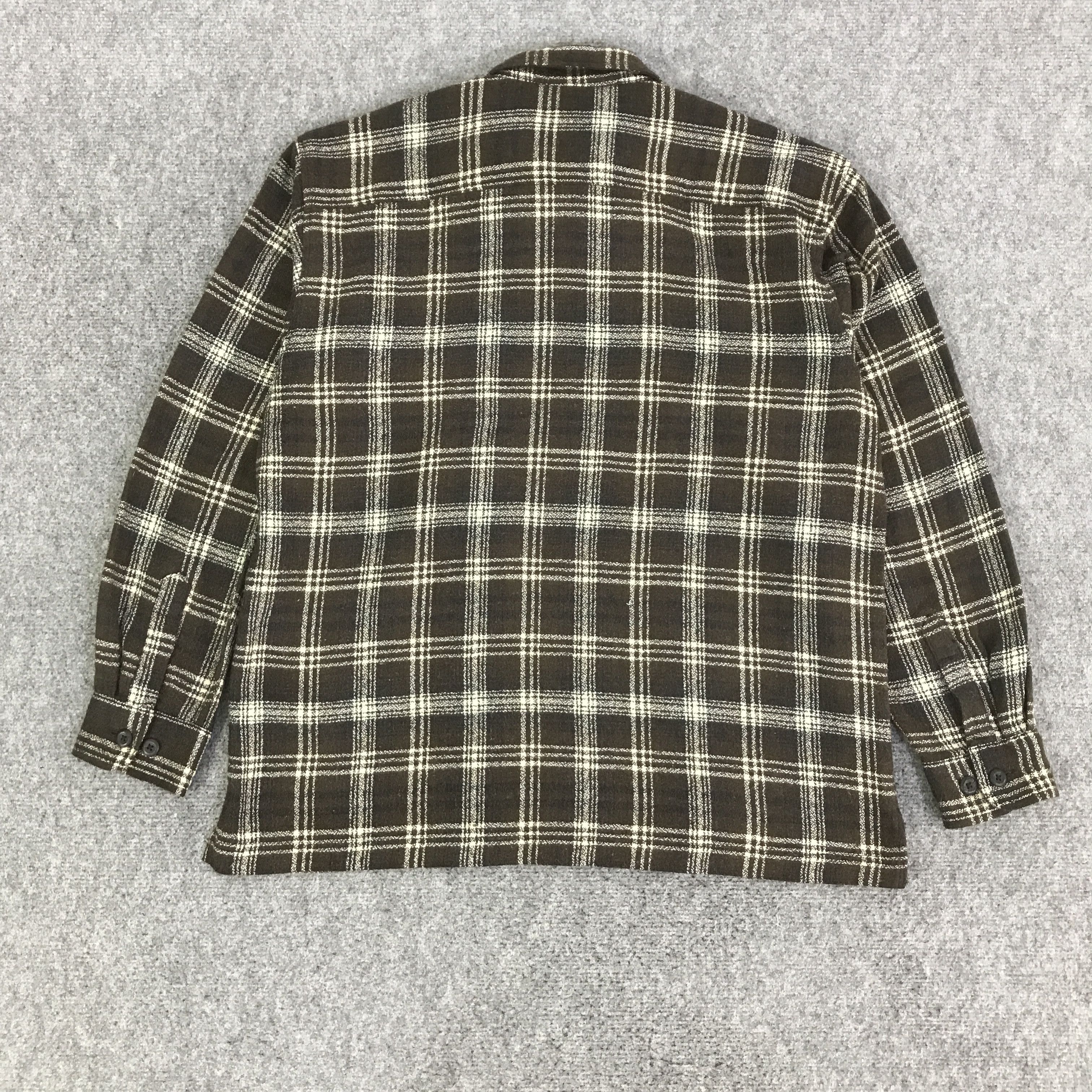 Uniqlo VINTAGE UNIQLO TARTAN ZIP JACKET K116B4 Size US L / EU 52-54 / 3 - 3 Thumbnail