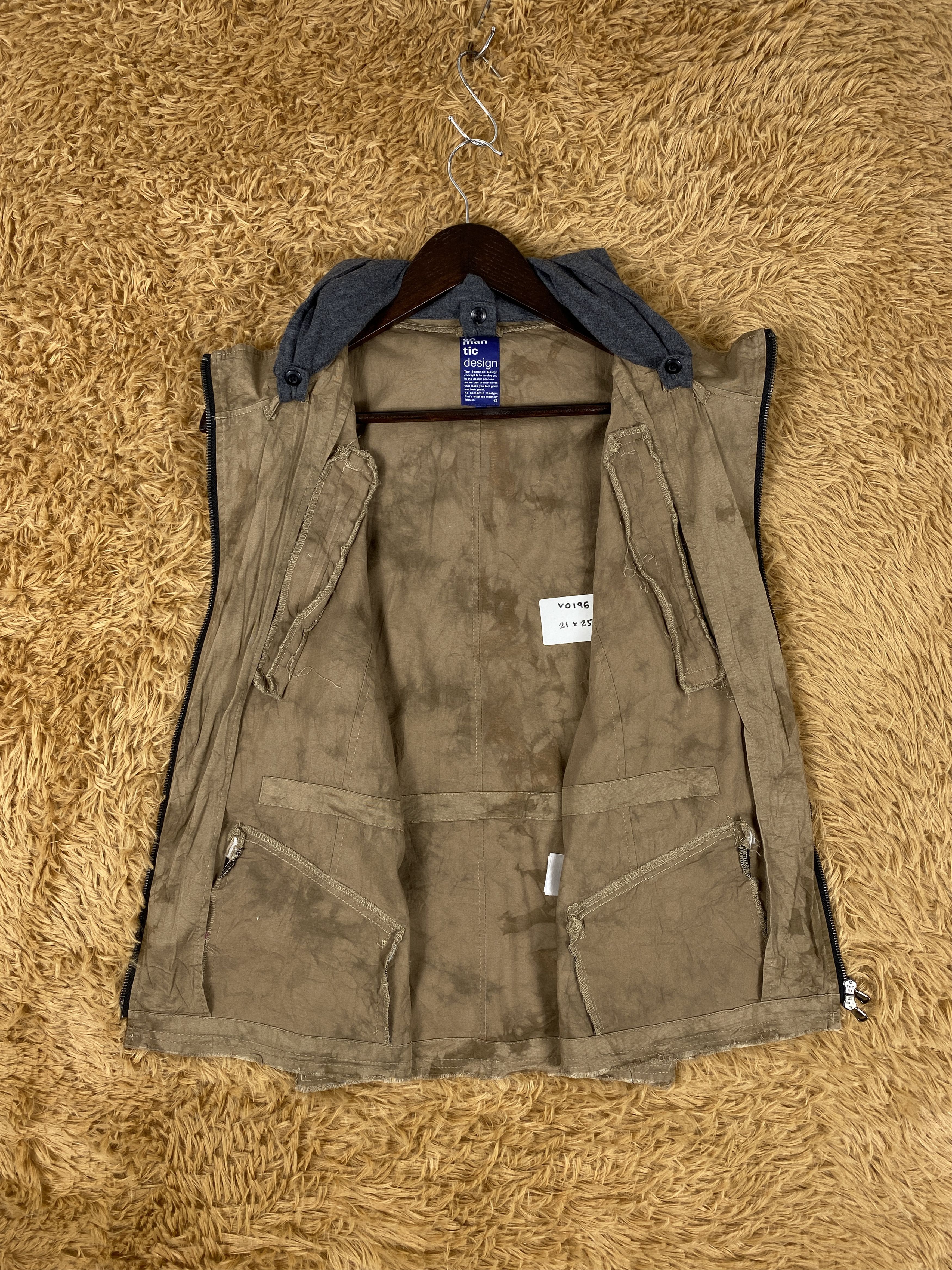 semanticdesign Vintage Semantic Design Hoodie Vest Size US S / EU 44-46 / 1 - 8 Thumbnail